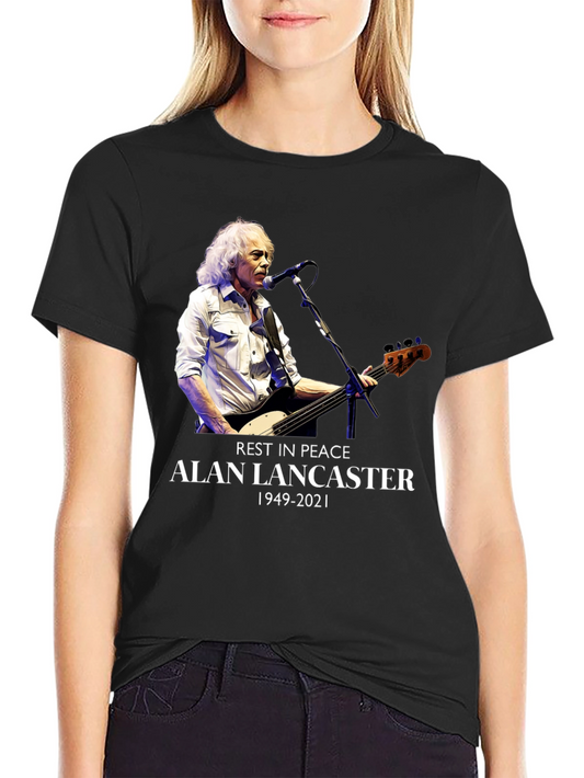 Alan Lancaster Tribute Tee - Rest in Peace 1949-2021