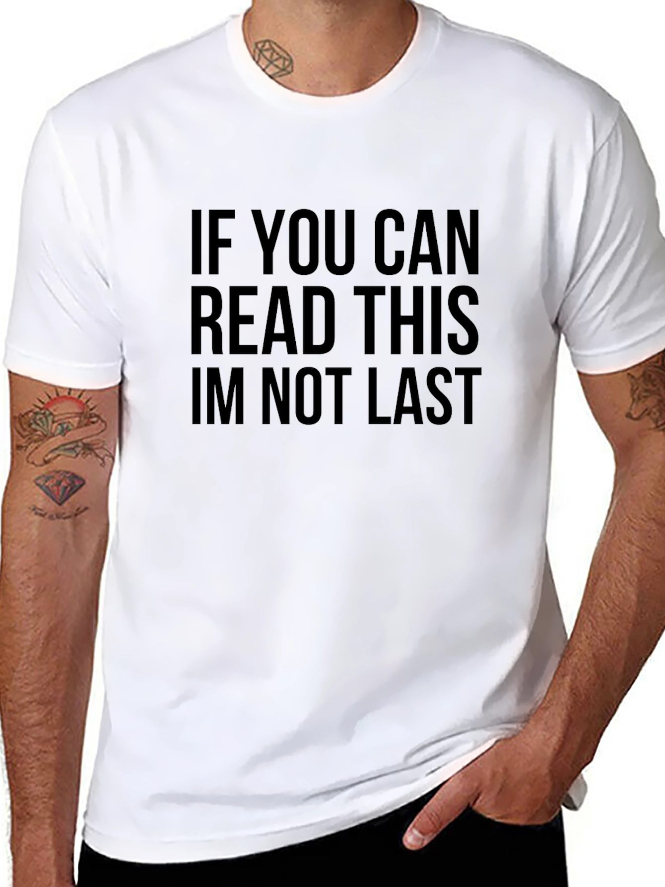 Funny If You Can Read This Graphic T-Shirt