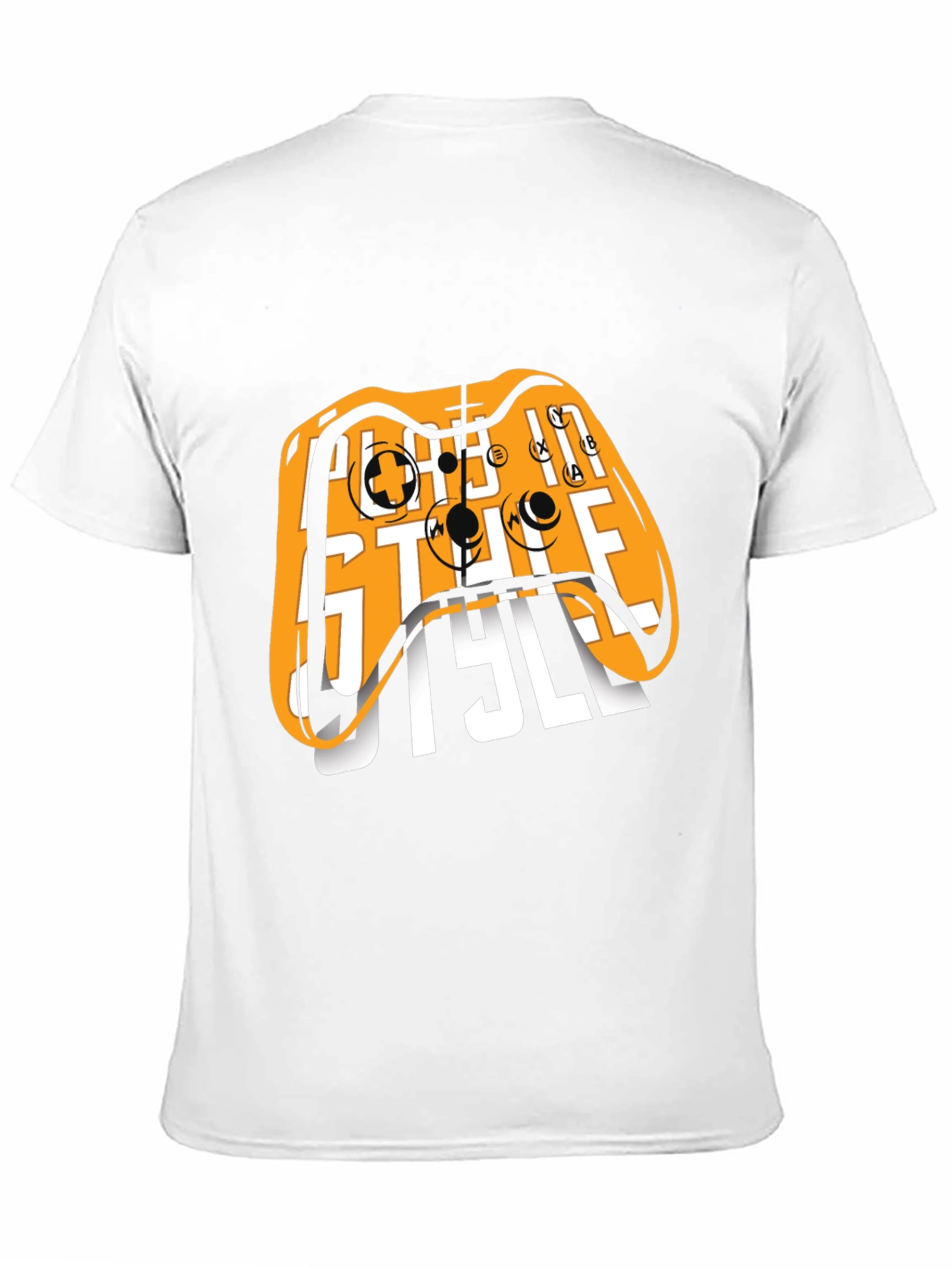 Gamer Style Black Graphic Tee