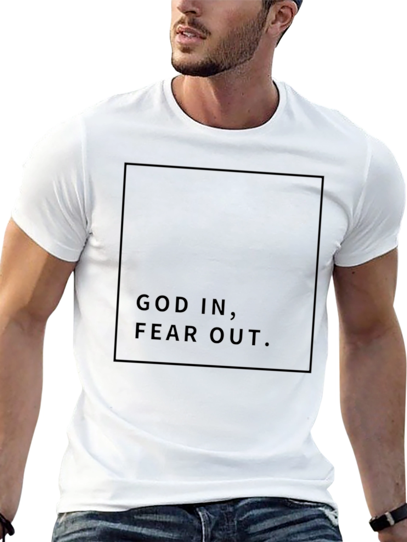 God In Fear Out Black T-Shirt