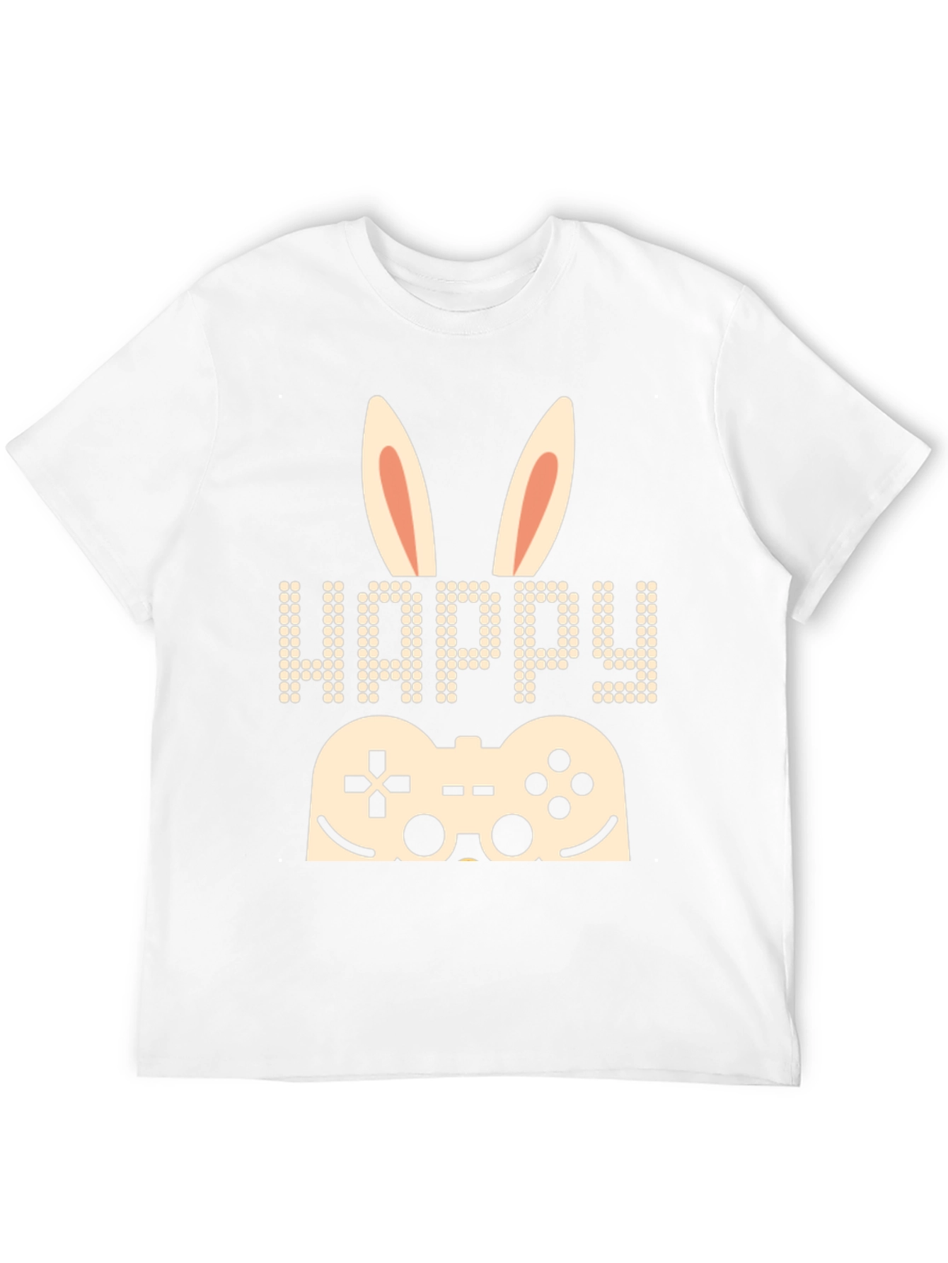 Happy Easter Gamer T-Shirt - Funny Bunny Gaming Tee
