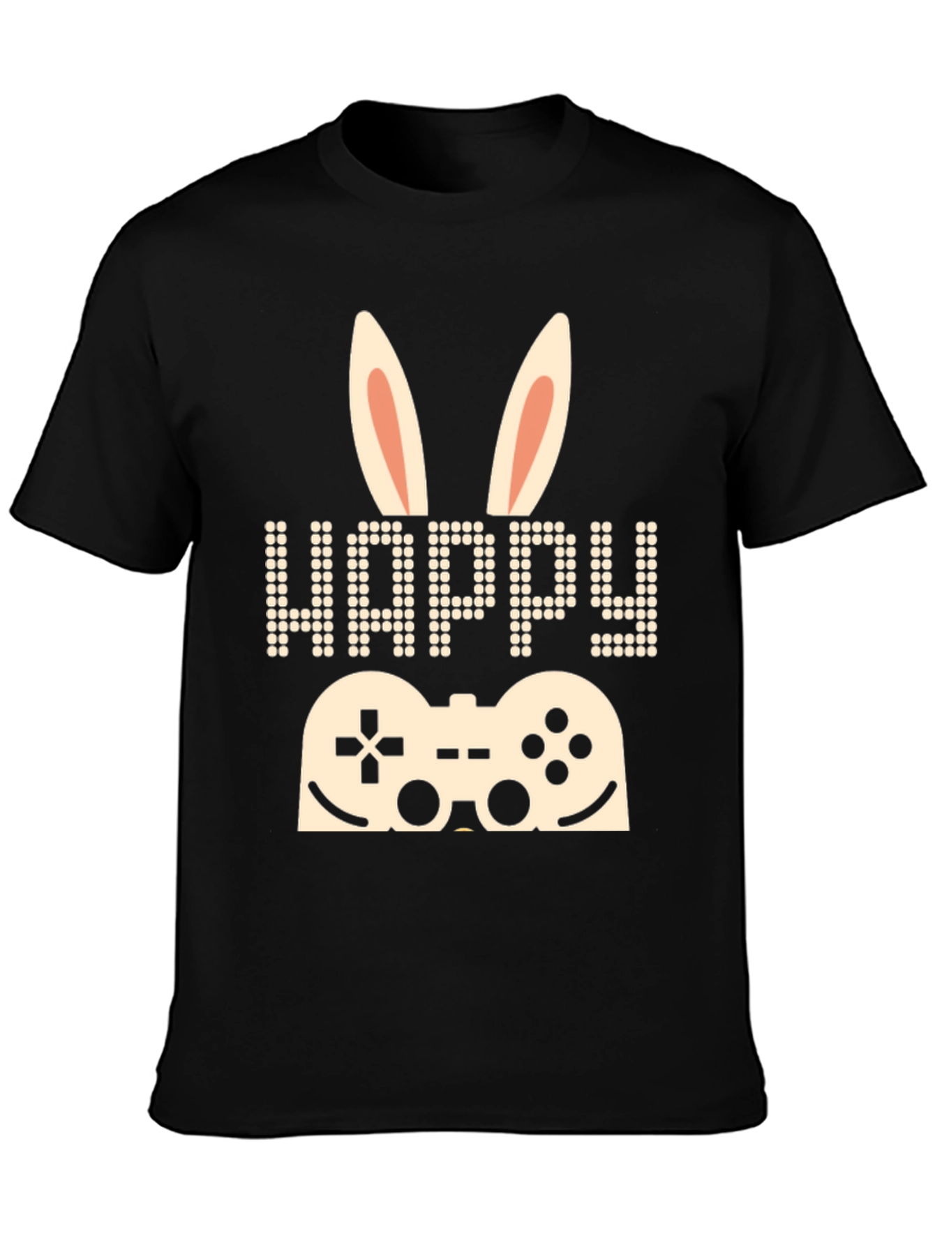 Happy Easter Gamer T-Shirt - Funny Bunny Gaming Tee