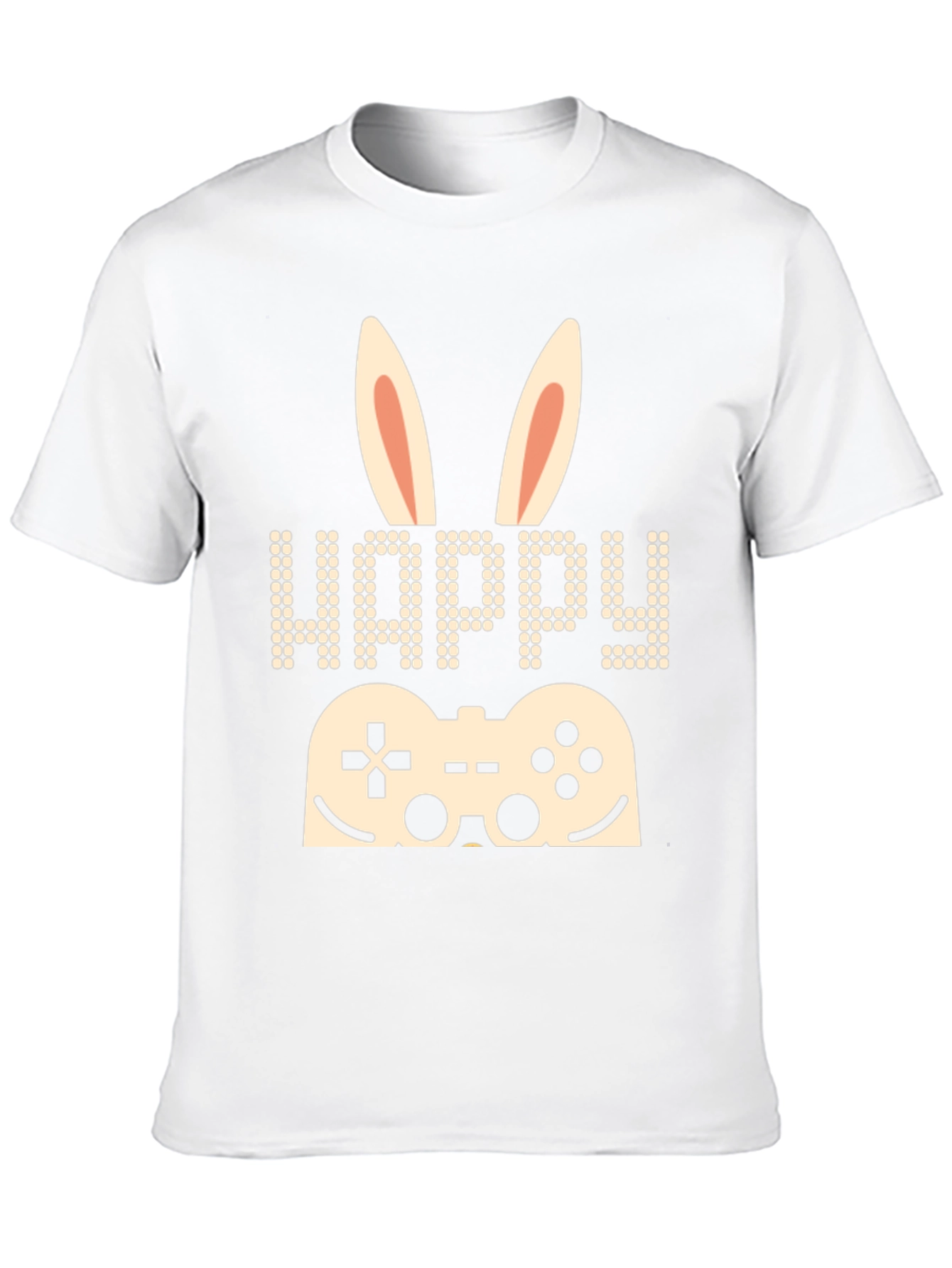 Happy Easter Gamer T-Shirt - Funny Bunny Gaming Tee
