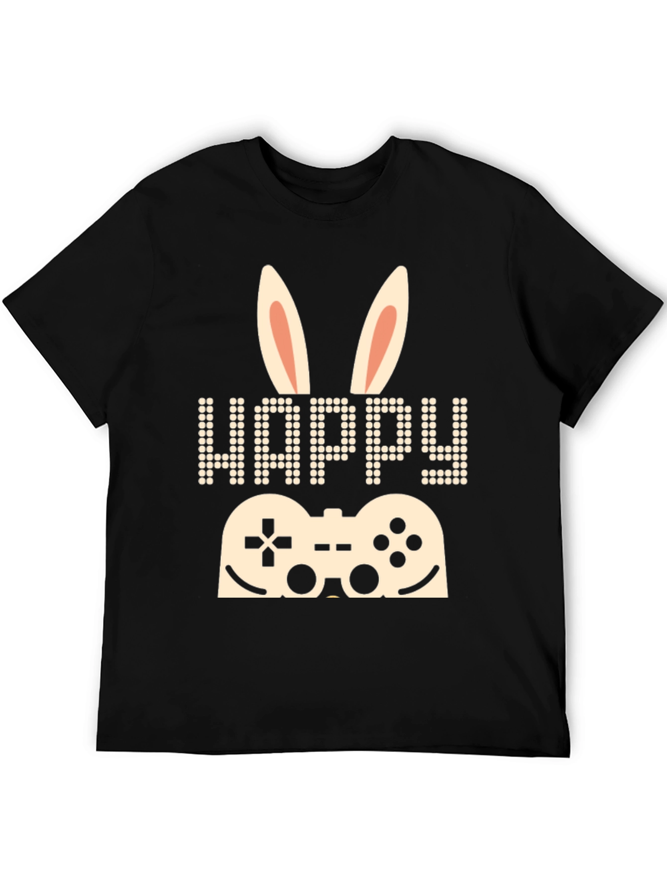 Happy Easter Gamer T-Shirt - Funny Bunny Gaming Tee