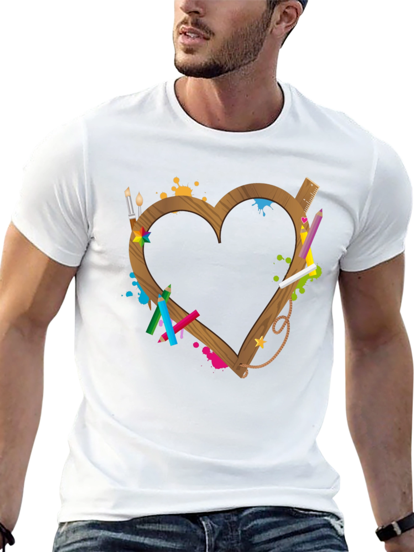 Artistic Heart T-Shirt