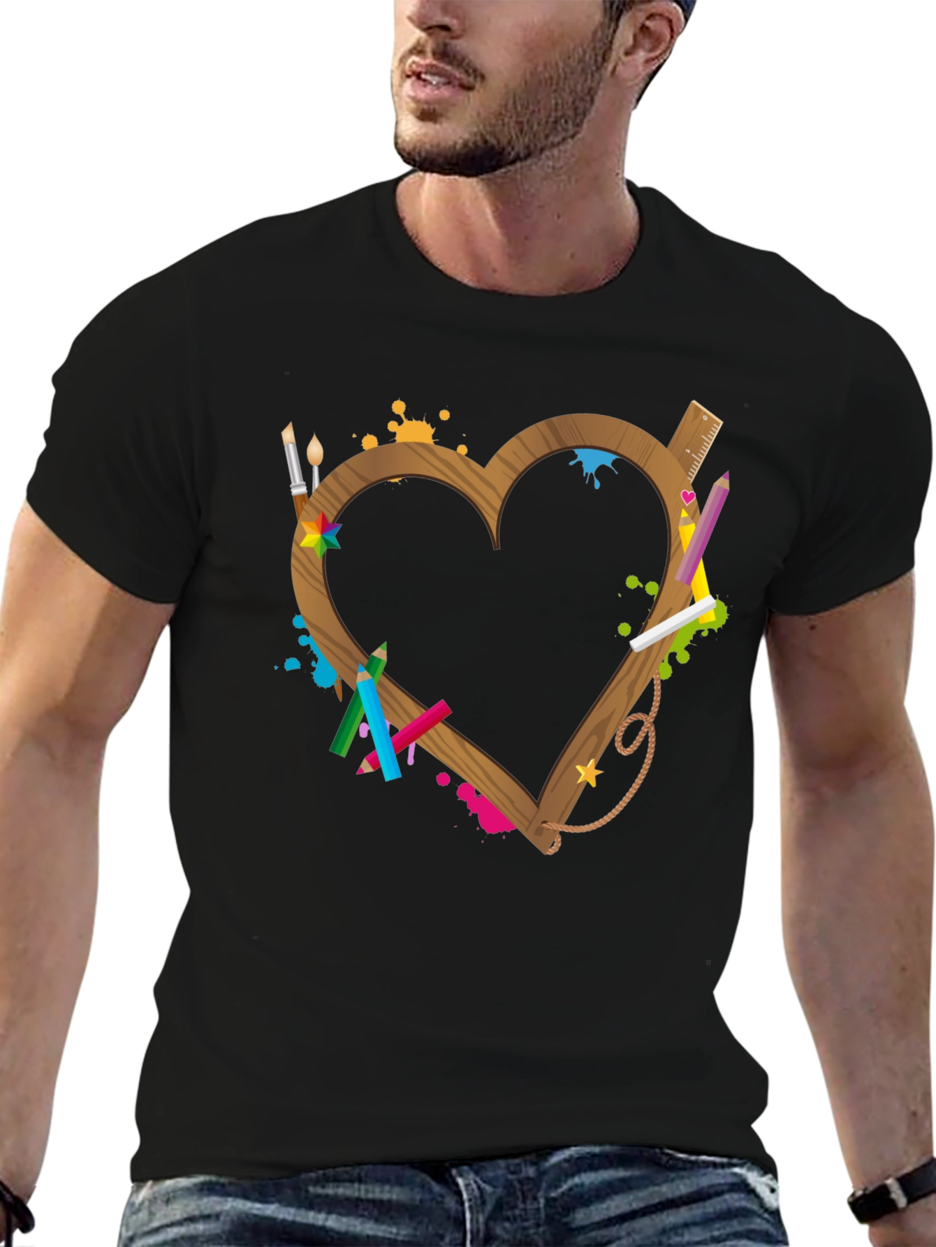 Artistic Heart T-Shirt