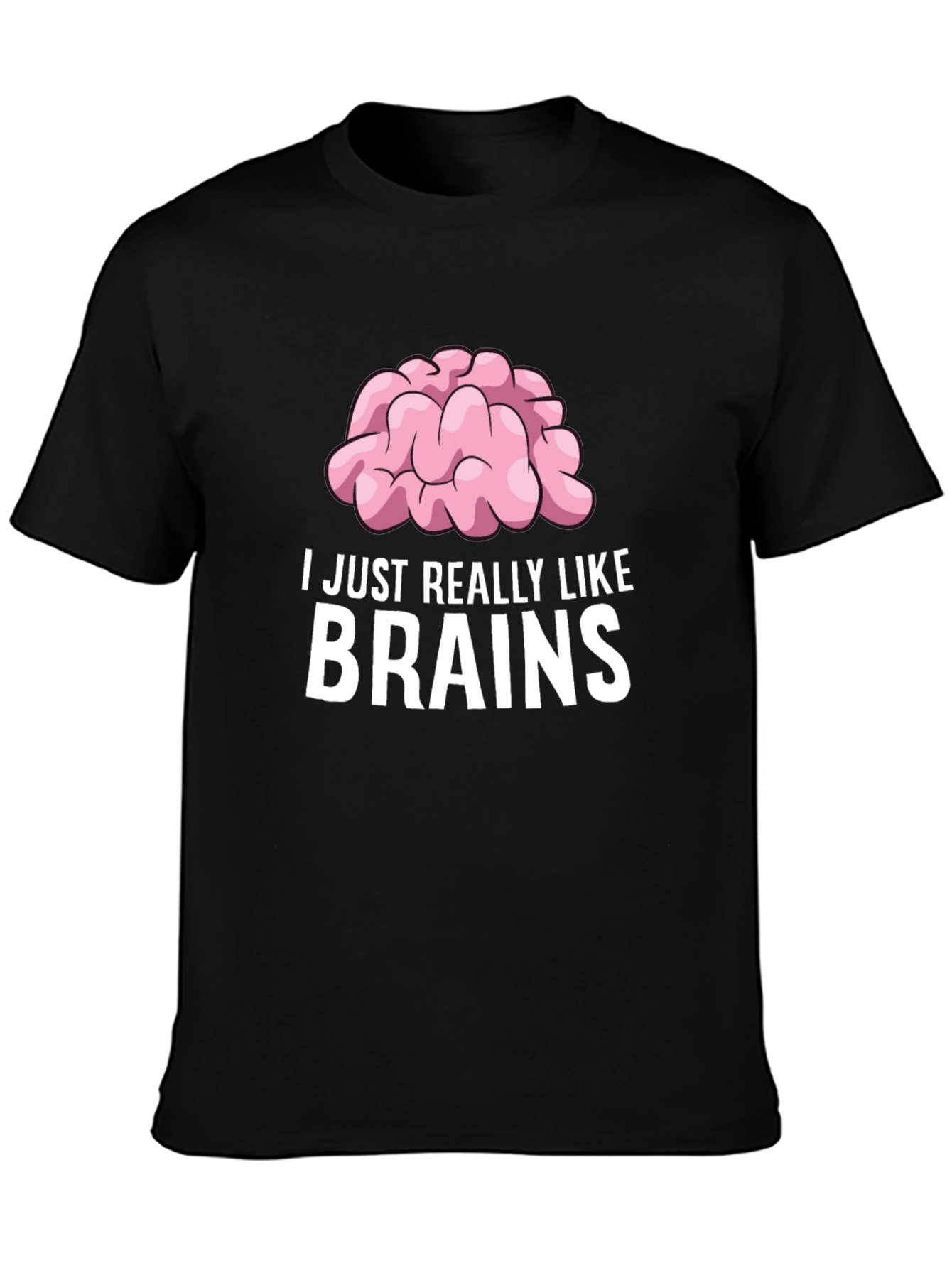 Brain Lover Graphic Tee - Funny T-Shirt