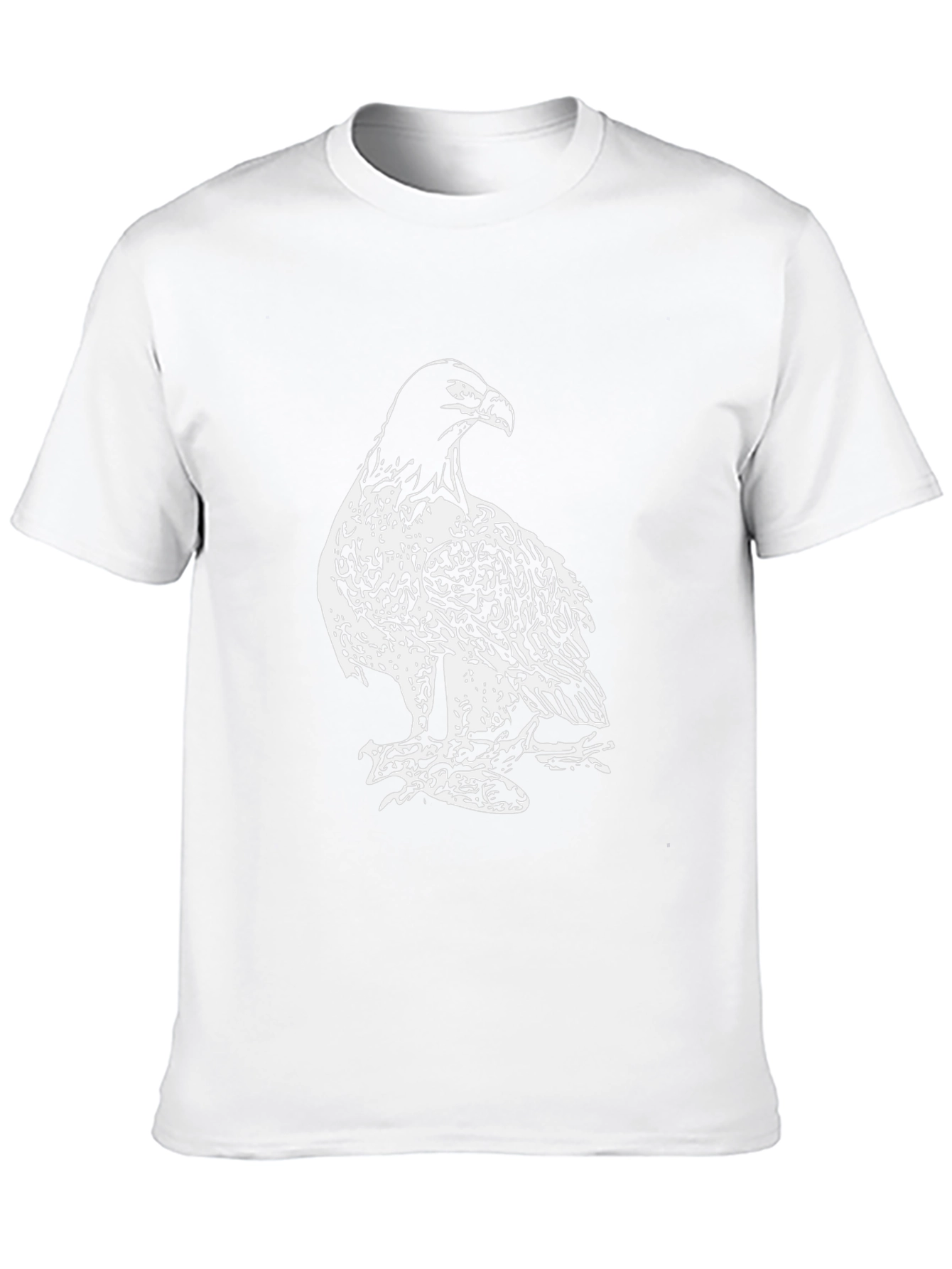 Black Eagle Graphic Tee - Mens Fashion