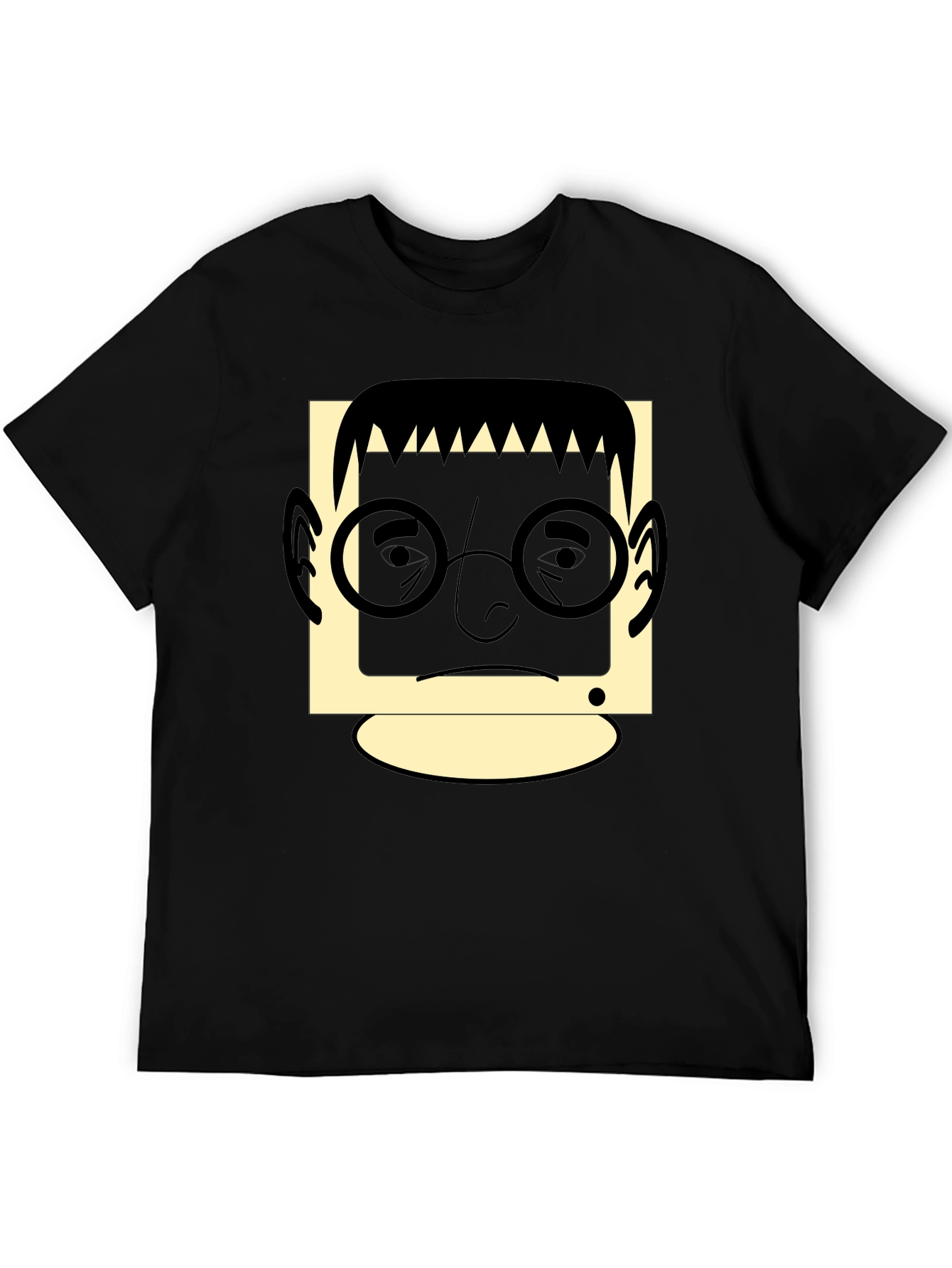 Retro Geek T-Shirt - Black
