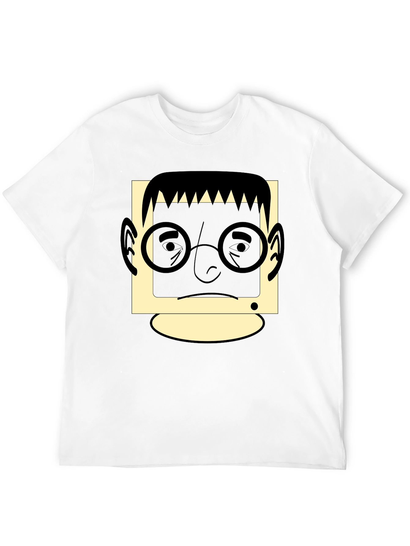 Retro Geek T-Shirt - Black