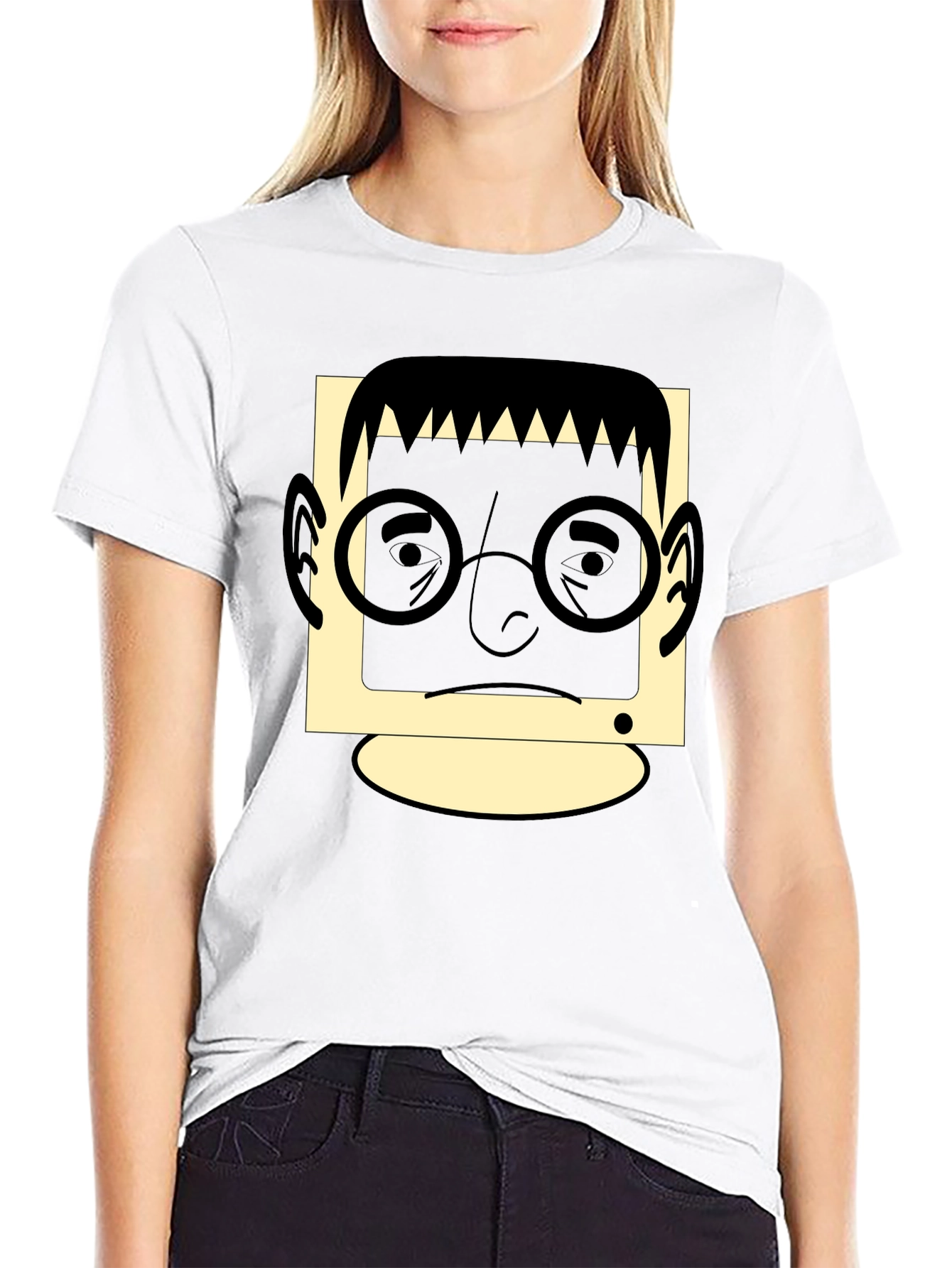 Retro Geek T-Shirt - Black
