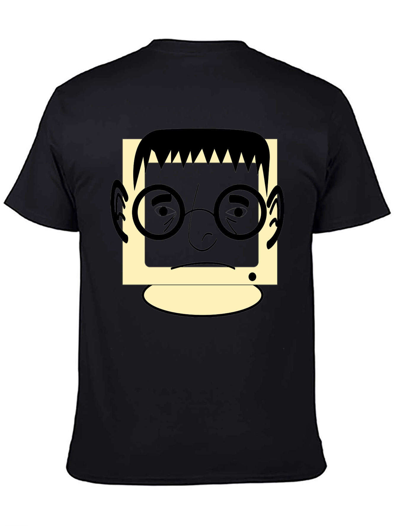 Retro Geek T-Shirt - Black