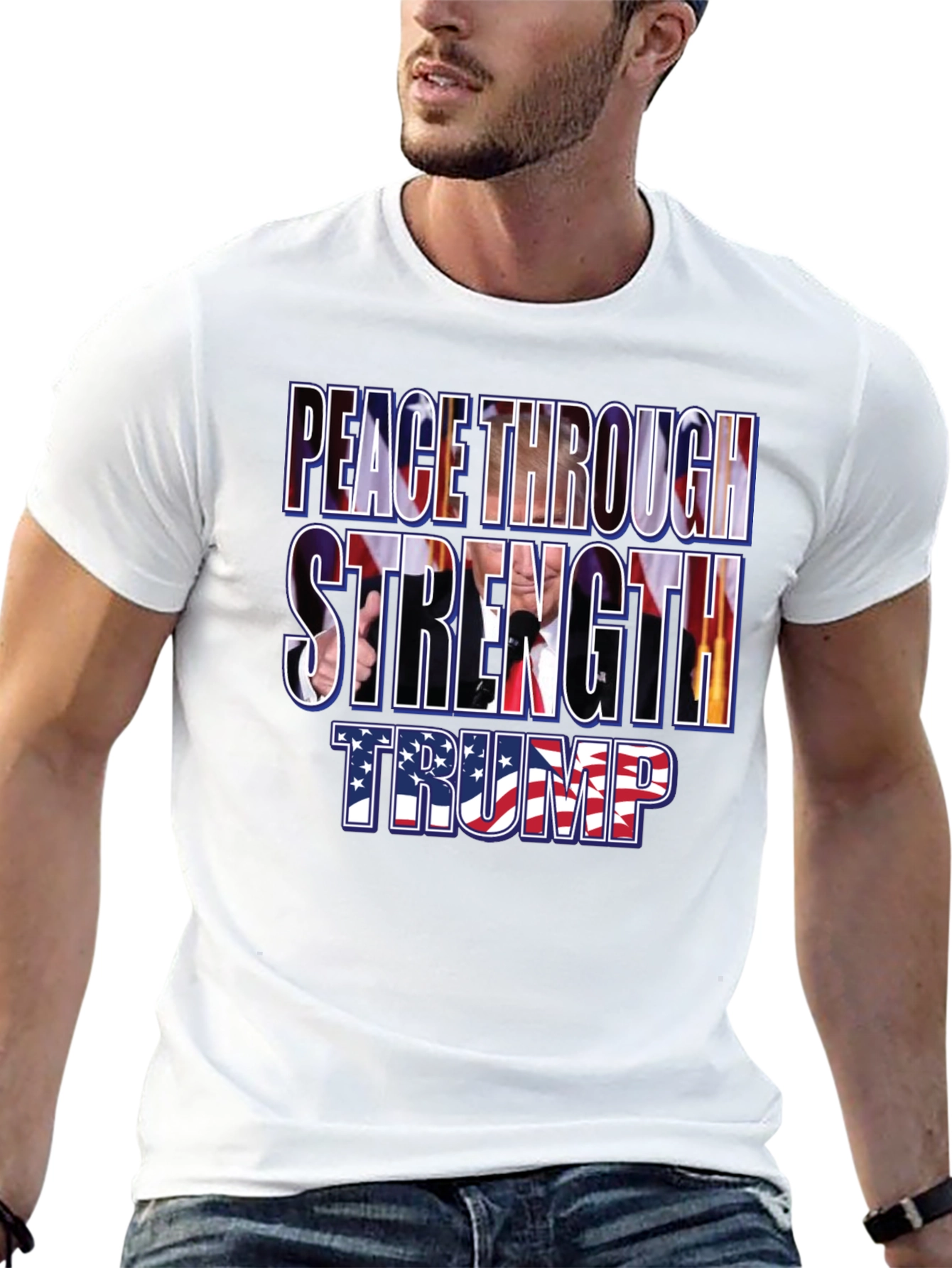 Peace Through Strength Trump T-Shirt