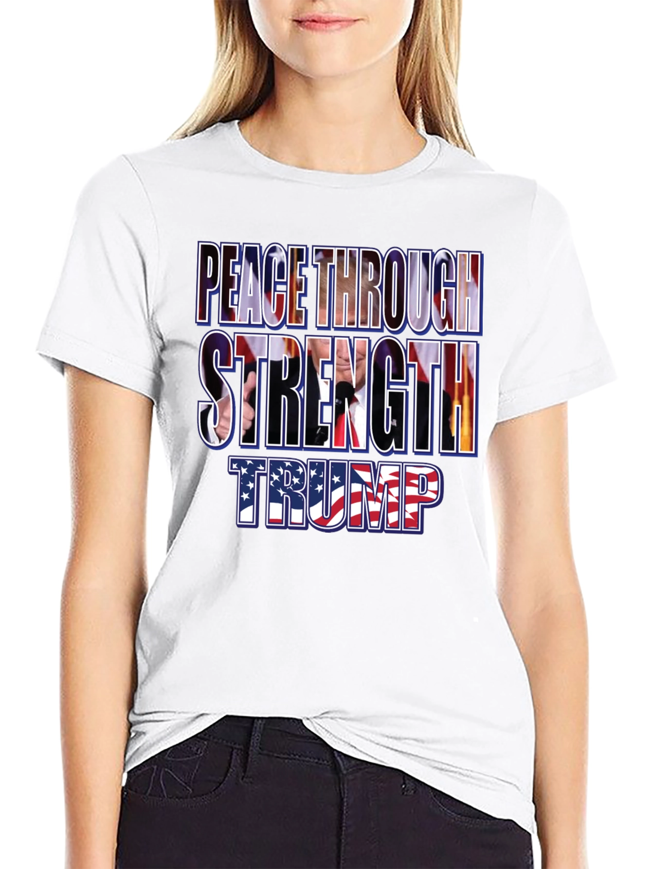 Peace Through Strength Trump T-Shirt