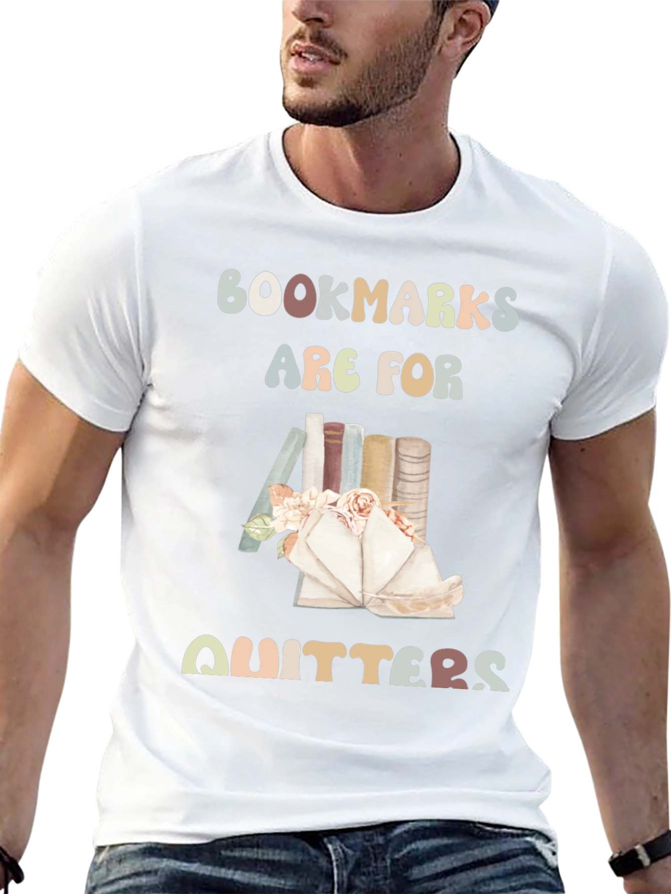 Bookworms are for Quitters Graphic Tee