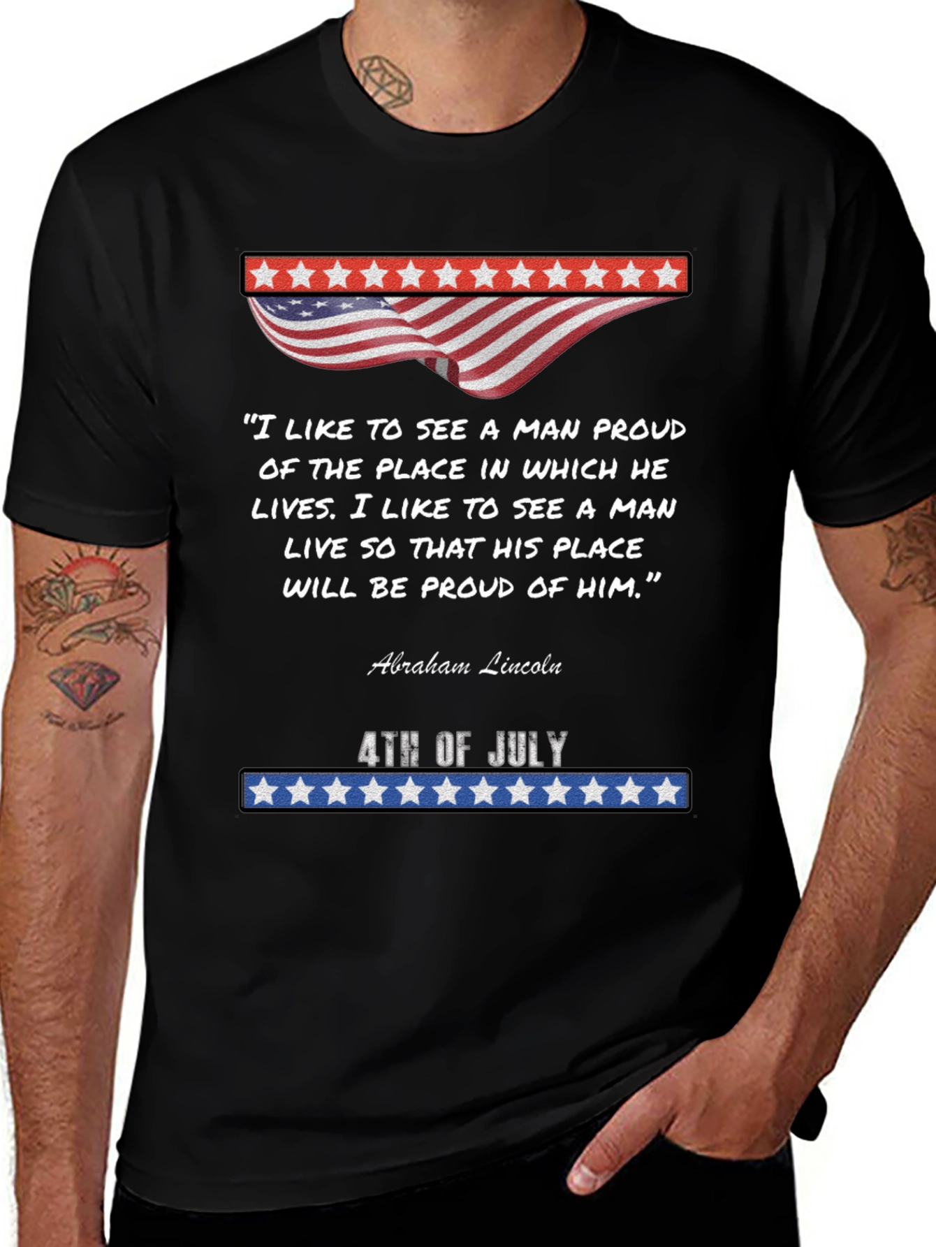 Patriotic 4th of July Quote T-Shirt