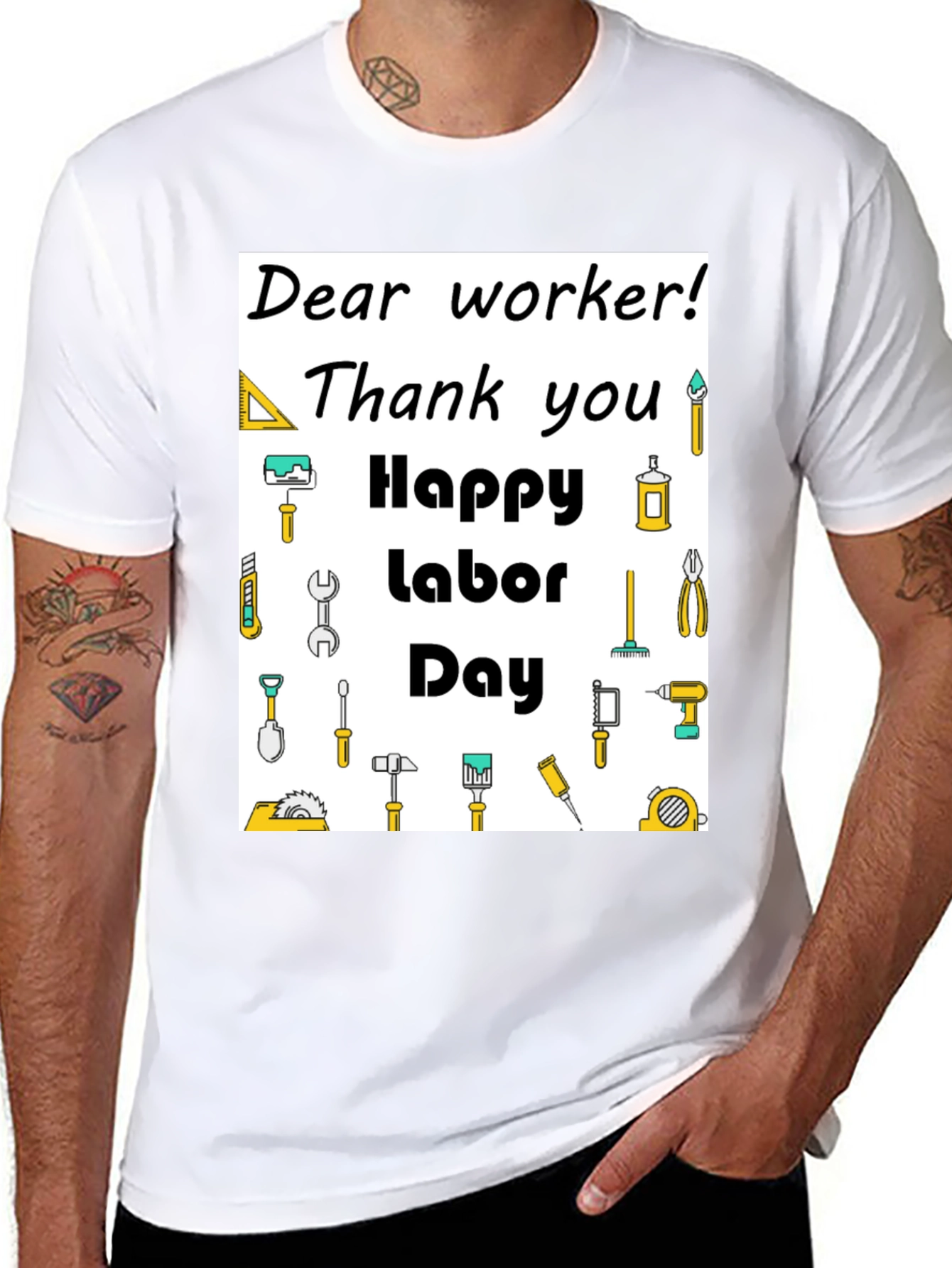 Happy Labor Day Worker T-Shirt