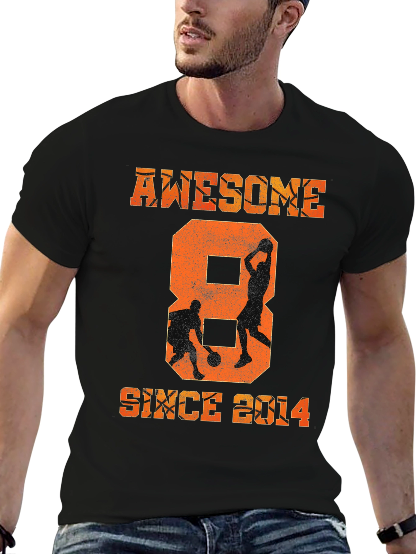 Awesome Since 2014 Basketball T-Shirt