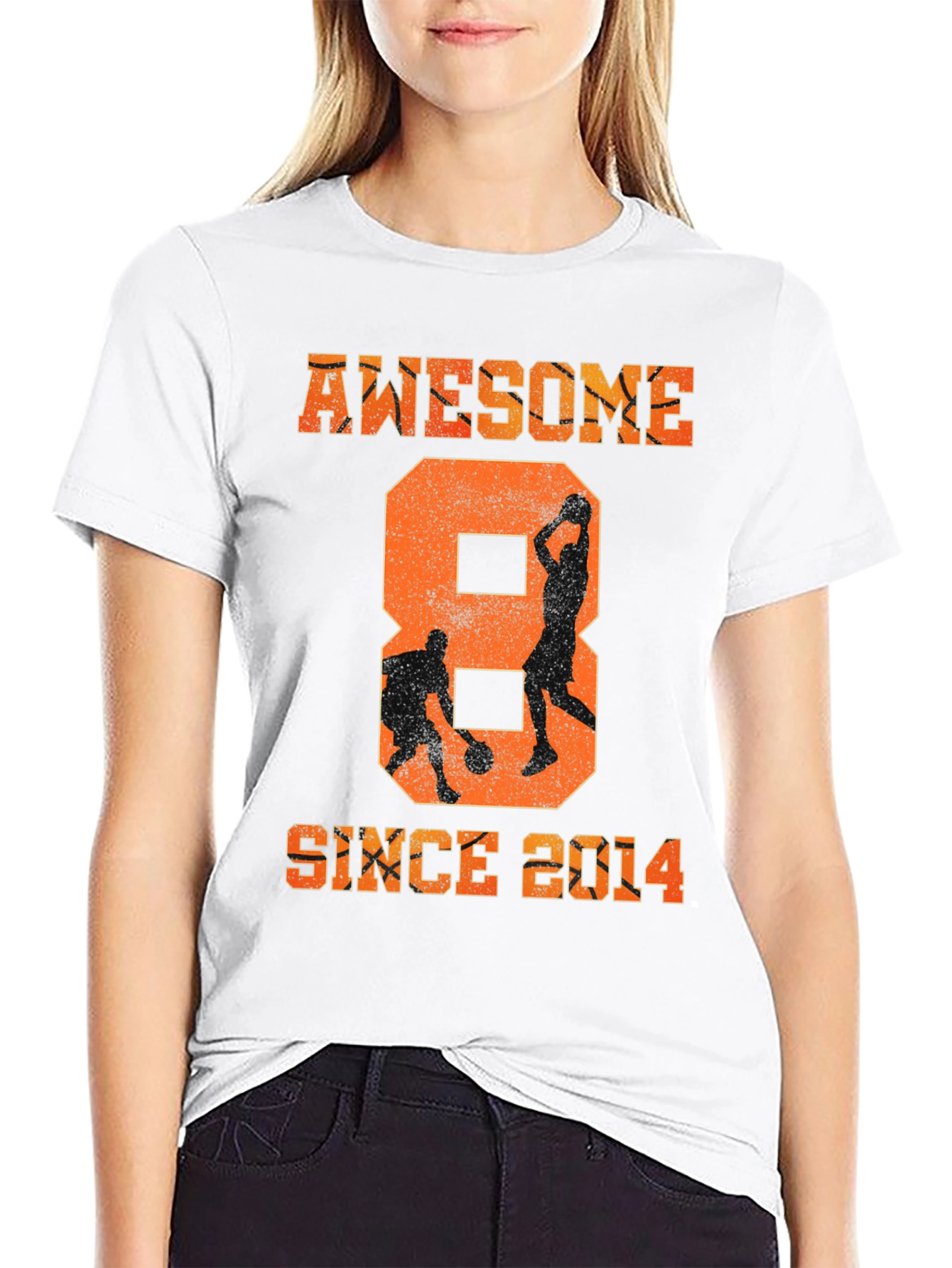 Awesome Since 2014 Basketball T-Shirt