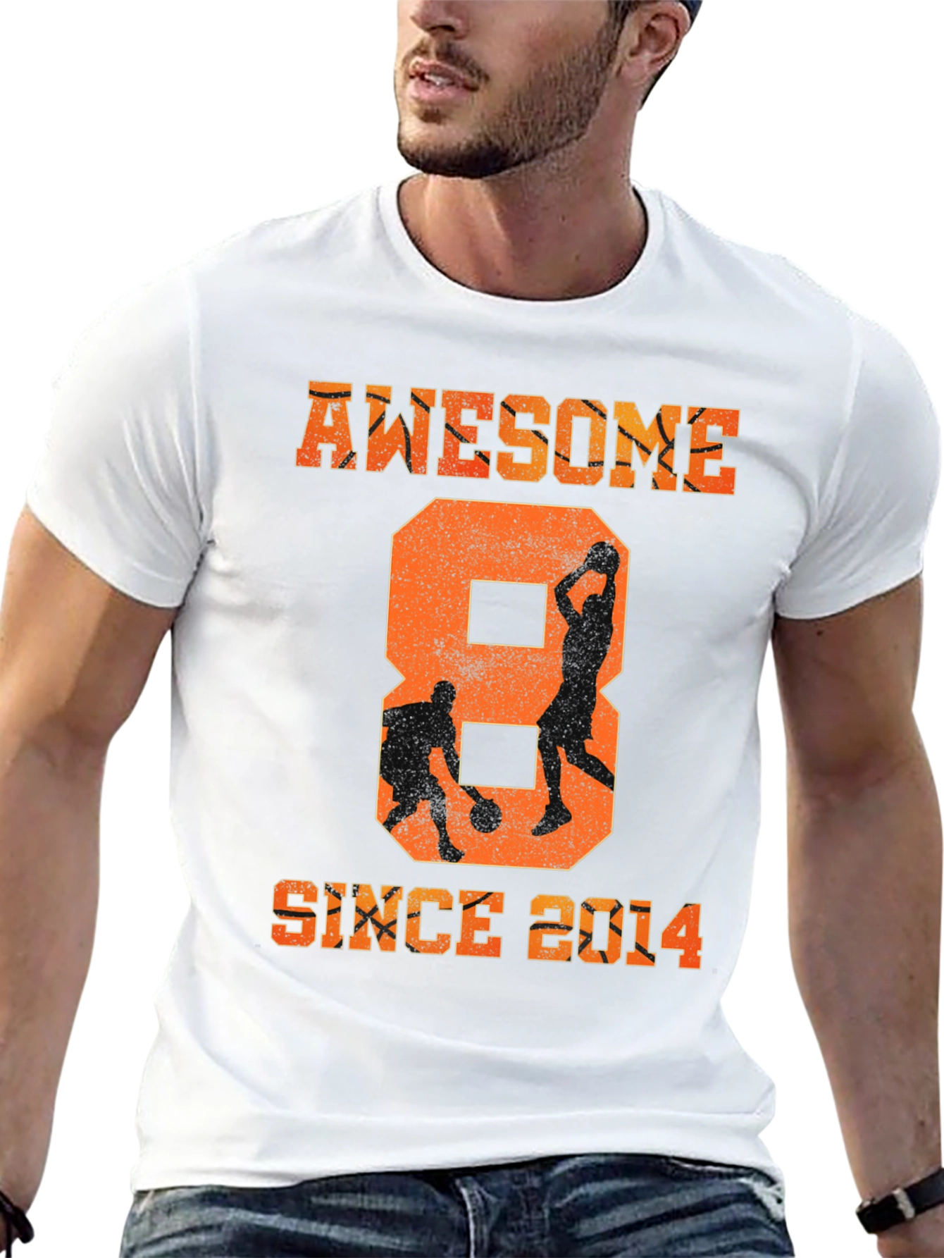Awesome Since 2014 Basketball T-Shirt
