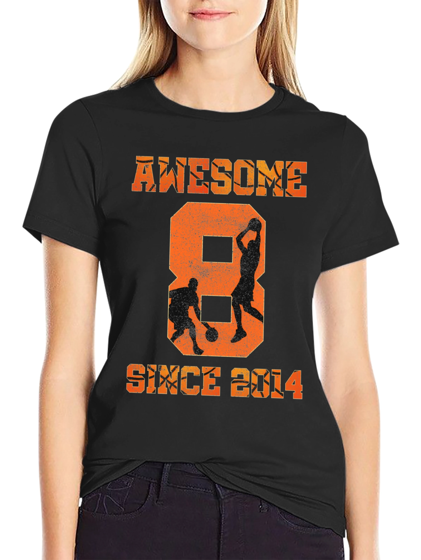 Awesome Since 2014 Basketball T-Shirt