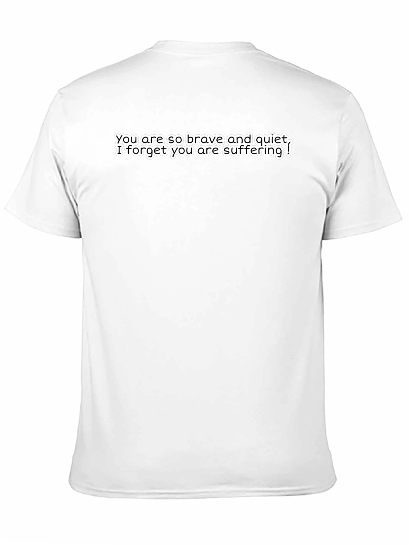 Brave and Quiet Sarcastic Graphic Tee