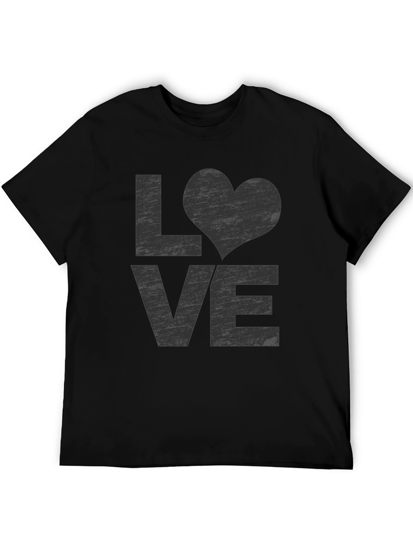 Love Heart Graphic Print T-Shirt