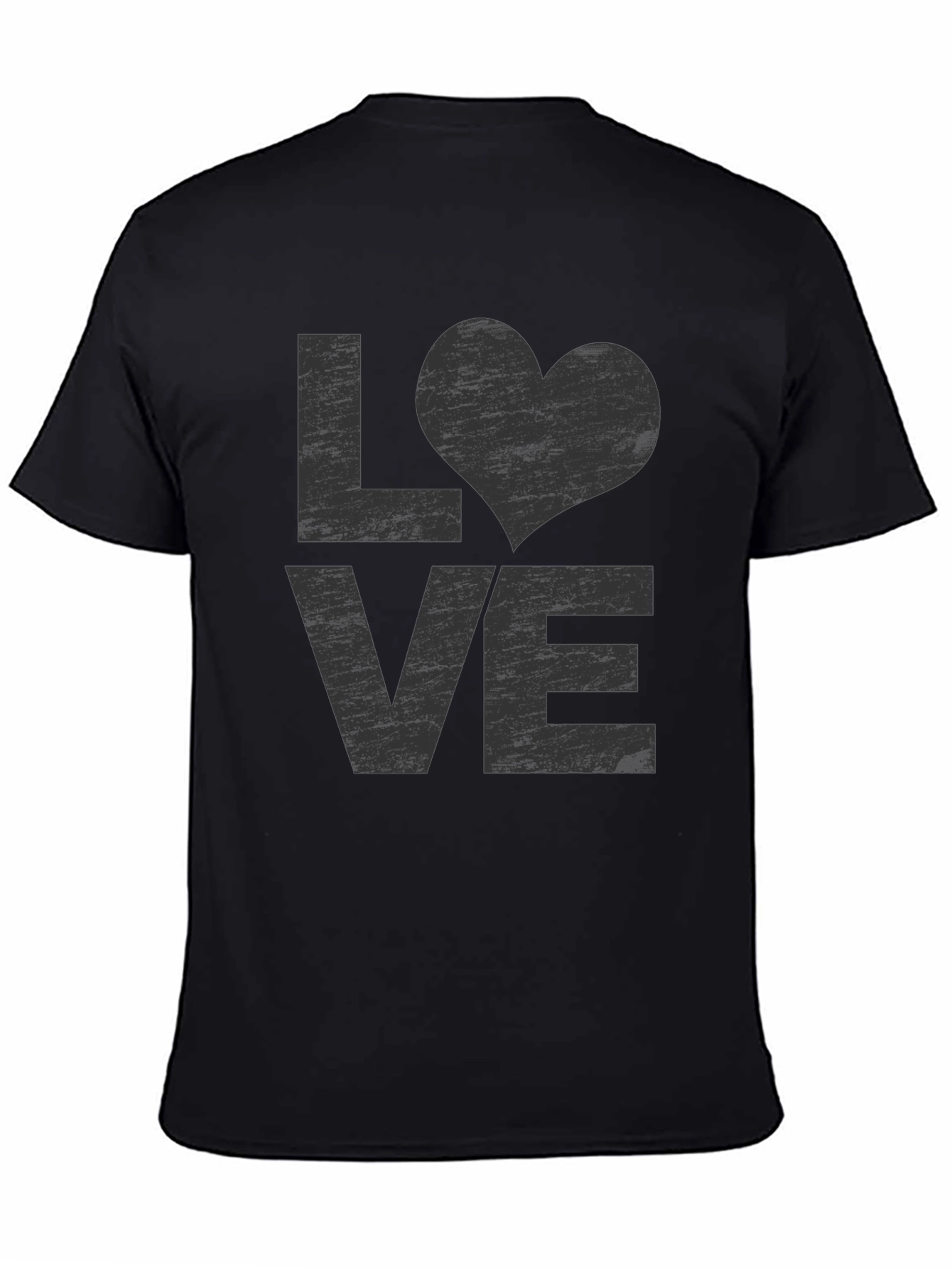 Love Heart Graphic Print T-Shirt