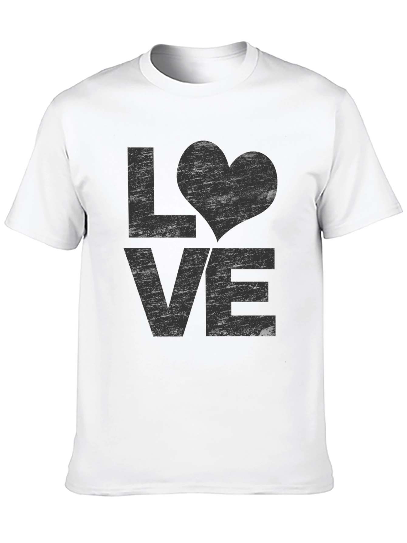 Love Heart Graphic Print T-Shirt