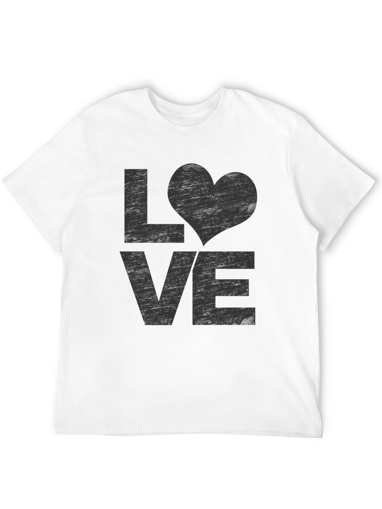 Love Heart Graphic Print T-Shirt
