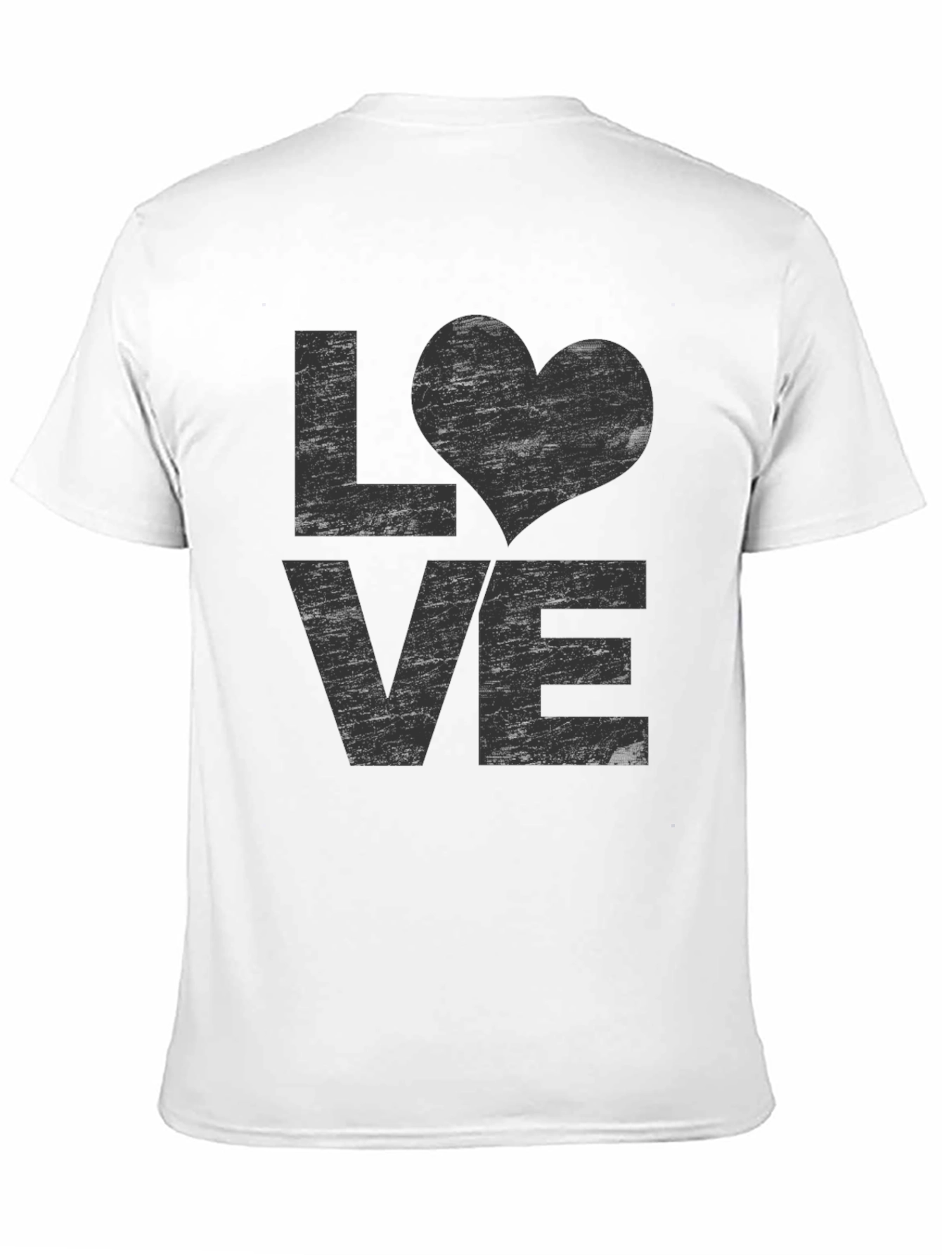 Love Heart Graphic Print T-Shirt
