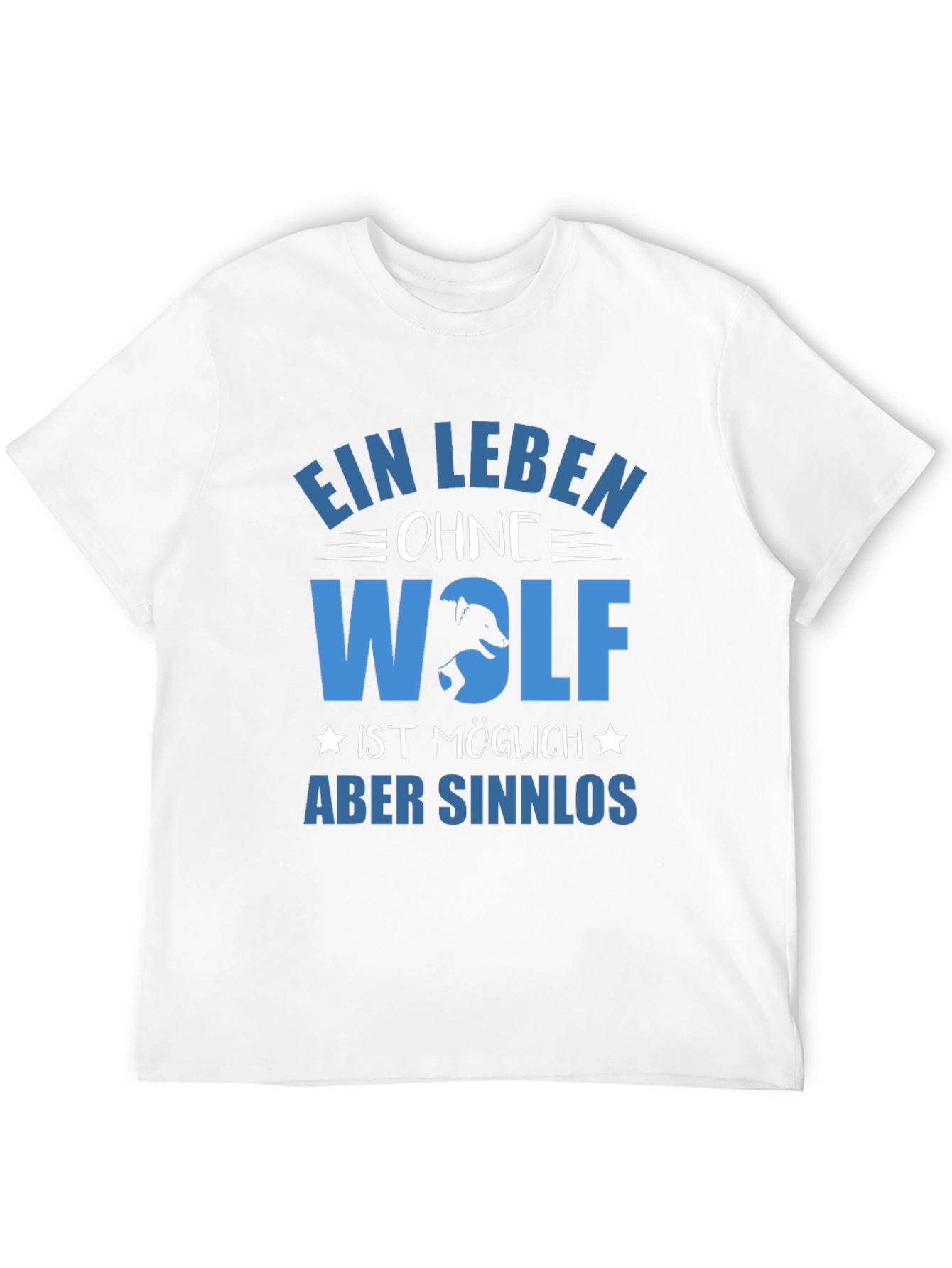 Wolf Graphic Tee - Ein Leben Ohne Wolf