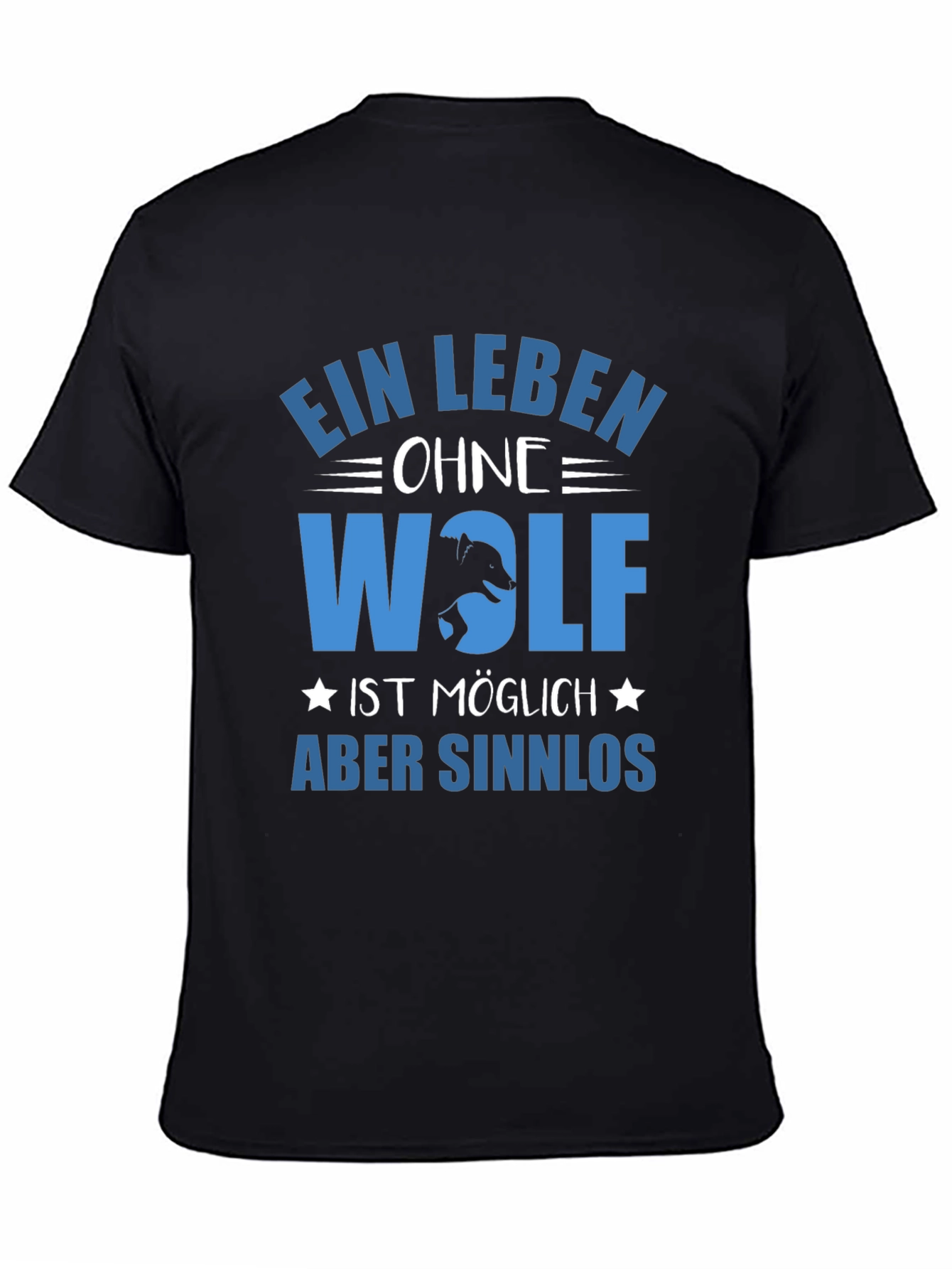 Wolf Graphic Tee - Ein Leben Ohne Wolf