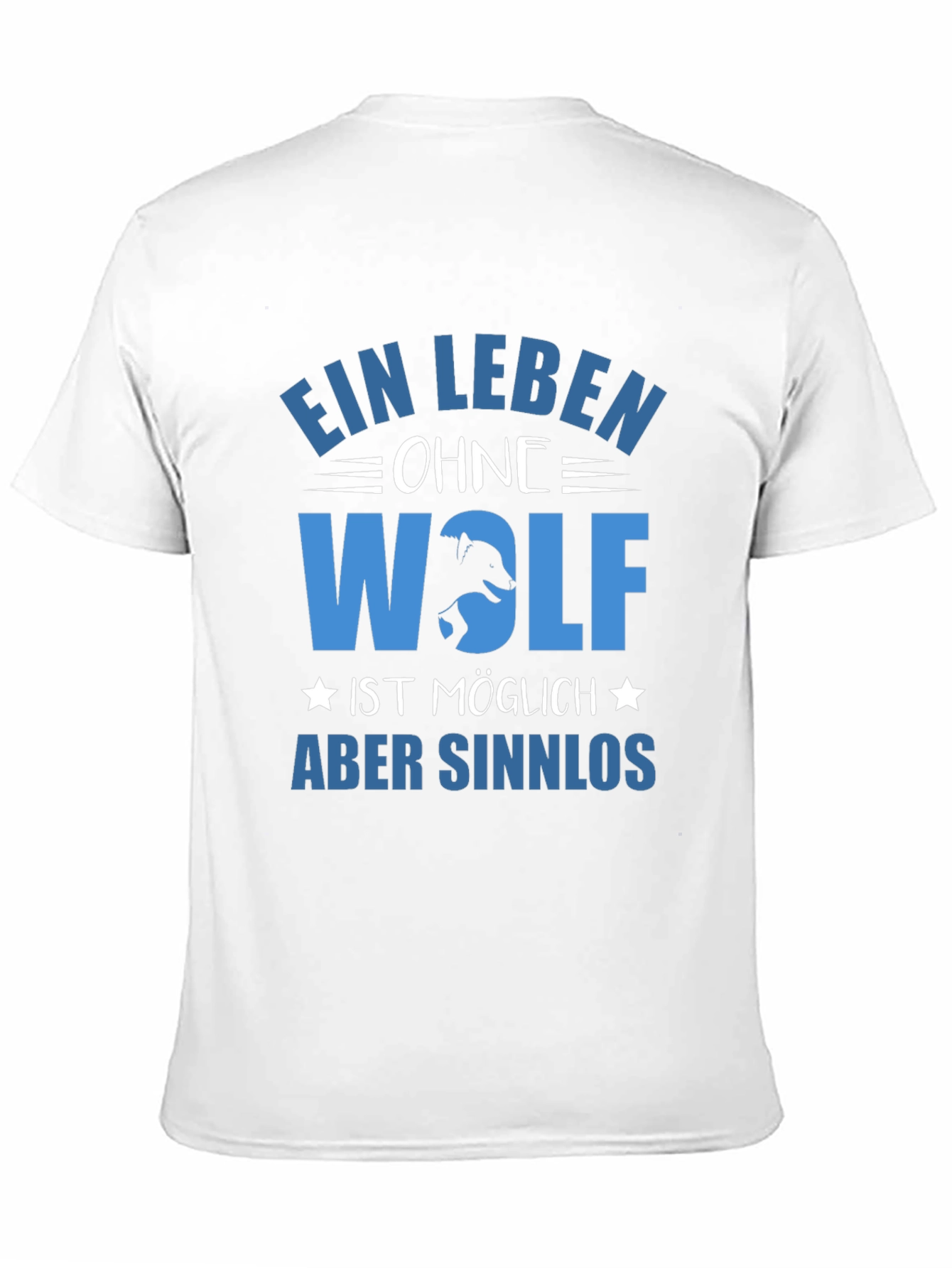 Wolf Graphic Tee - Ein Leben Ohne Wolf