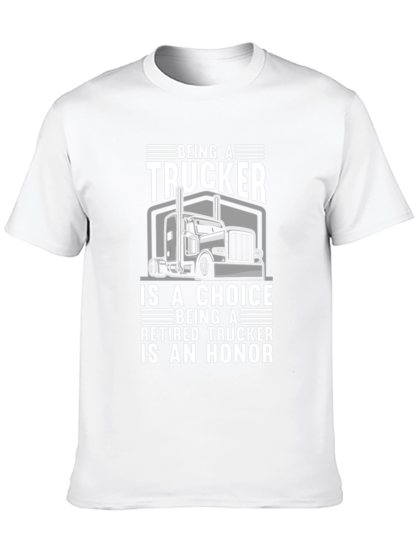 Trucker T-Shirt: Choice & Honor