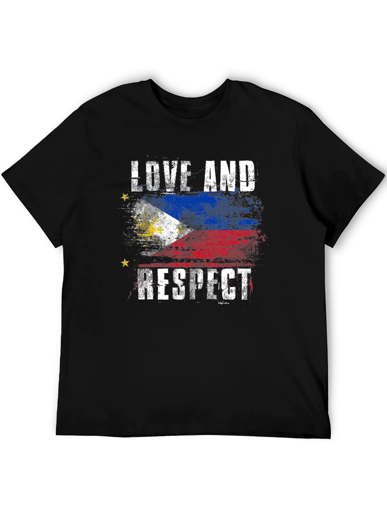 Love and Respect Philippines Flag T-Shirt