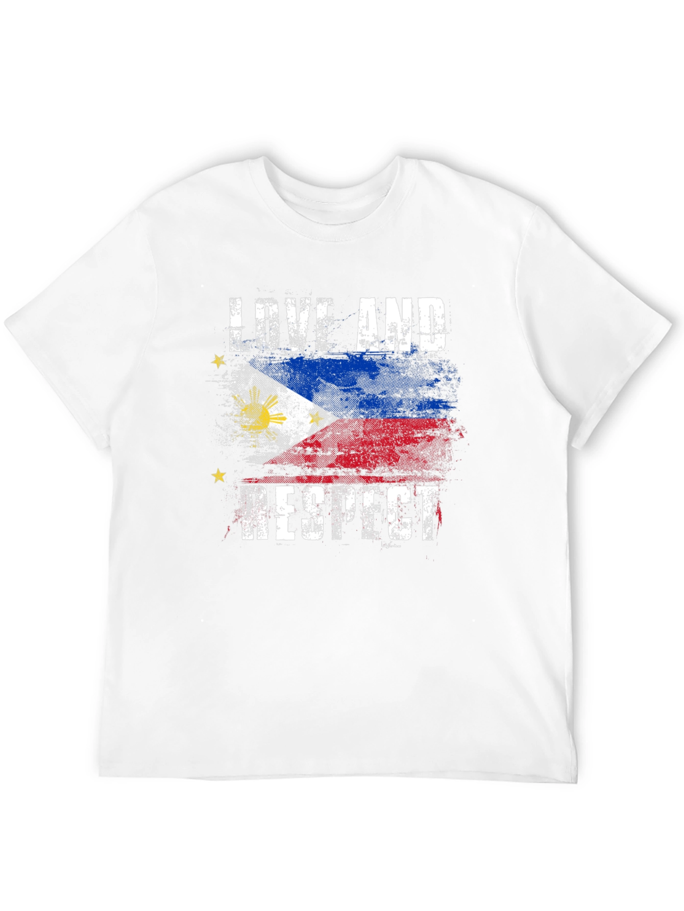 Love and Respect Philippines Flag T-Shirt