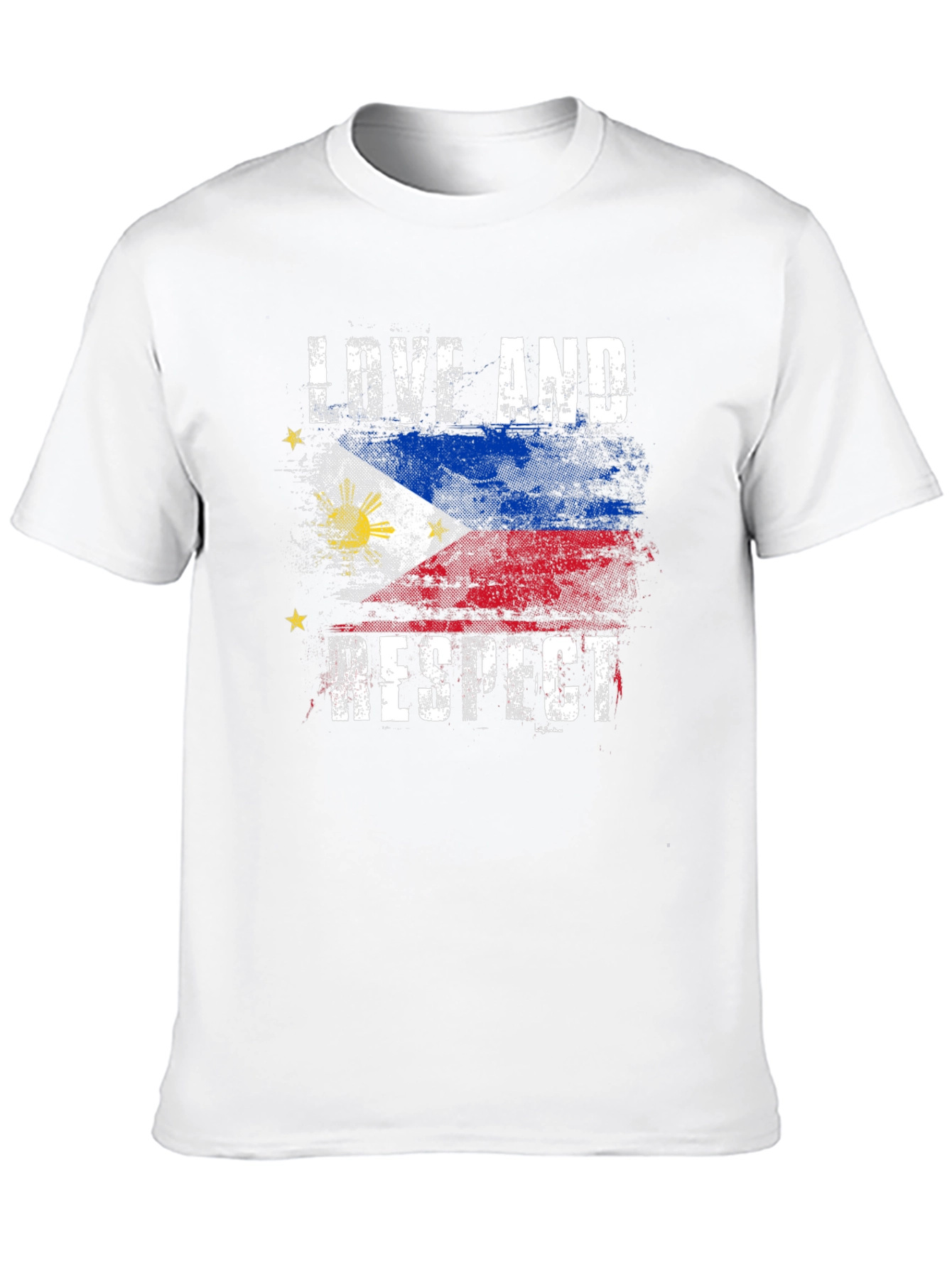 Love and Respect Philippines Flag T-Shirt