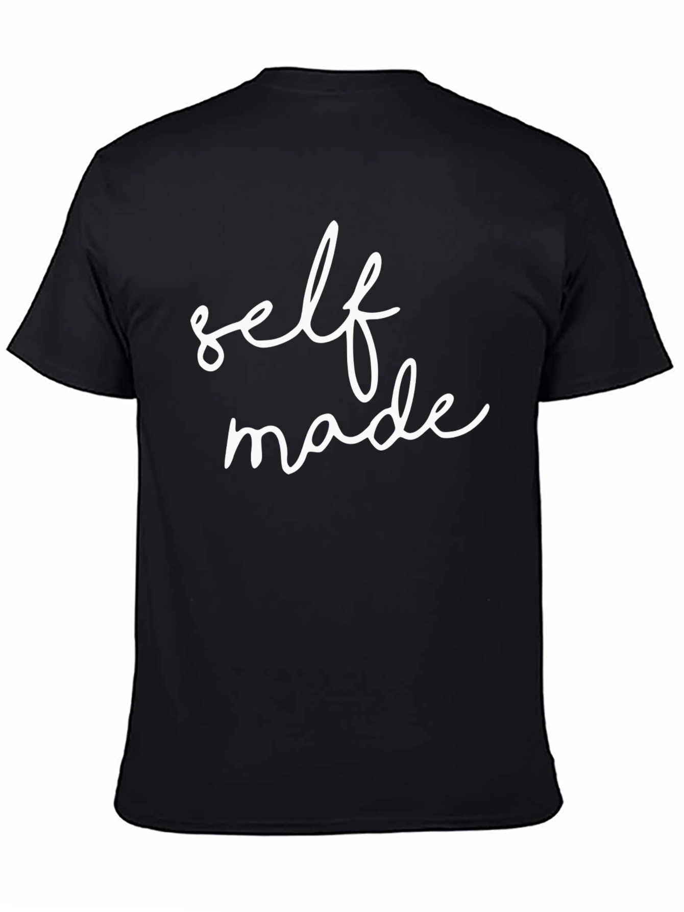Self Made Black T-Shirt