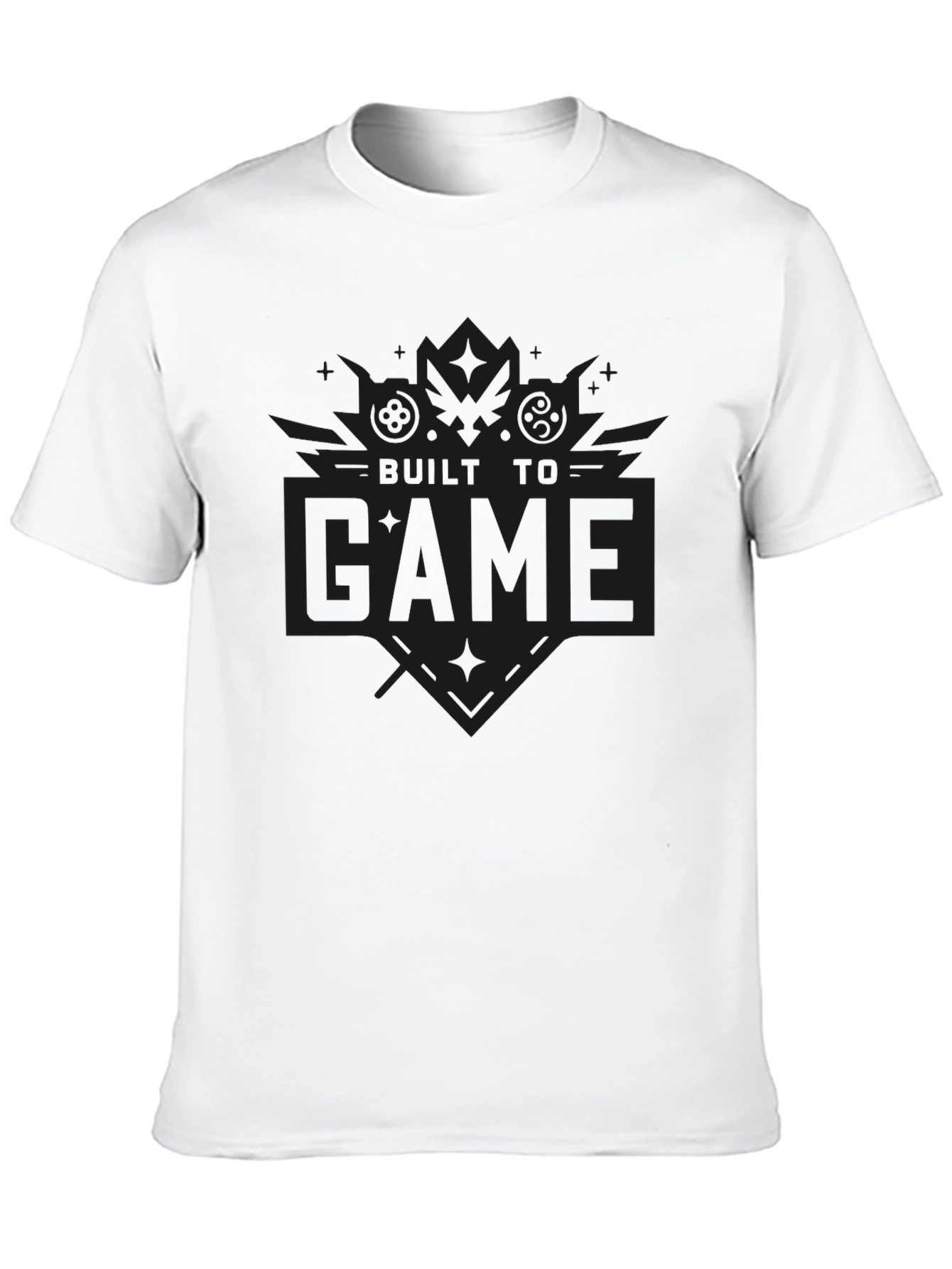 Built to Game Graphic Tee - Gamer T-Shirt