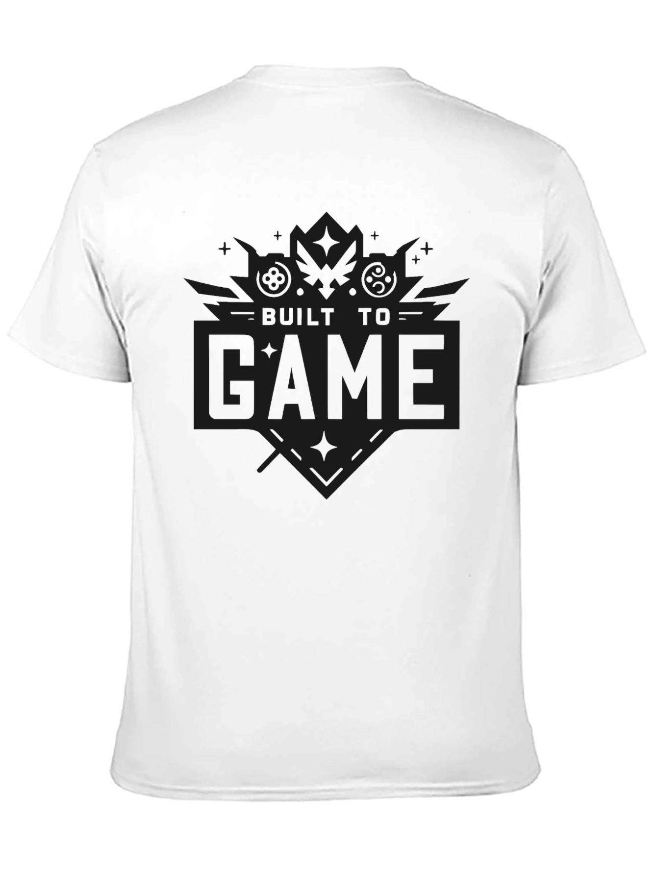 Built to Game Graphic Tee - Gamer T-Shirt
