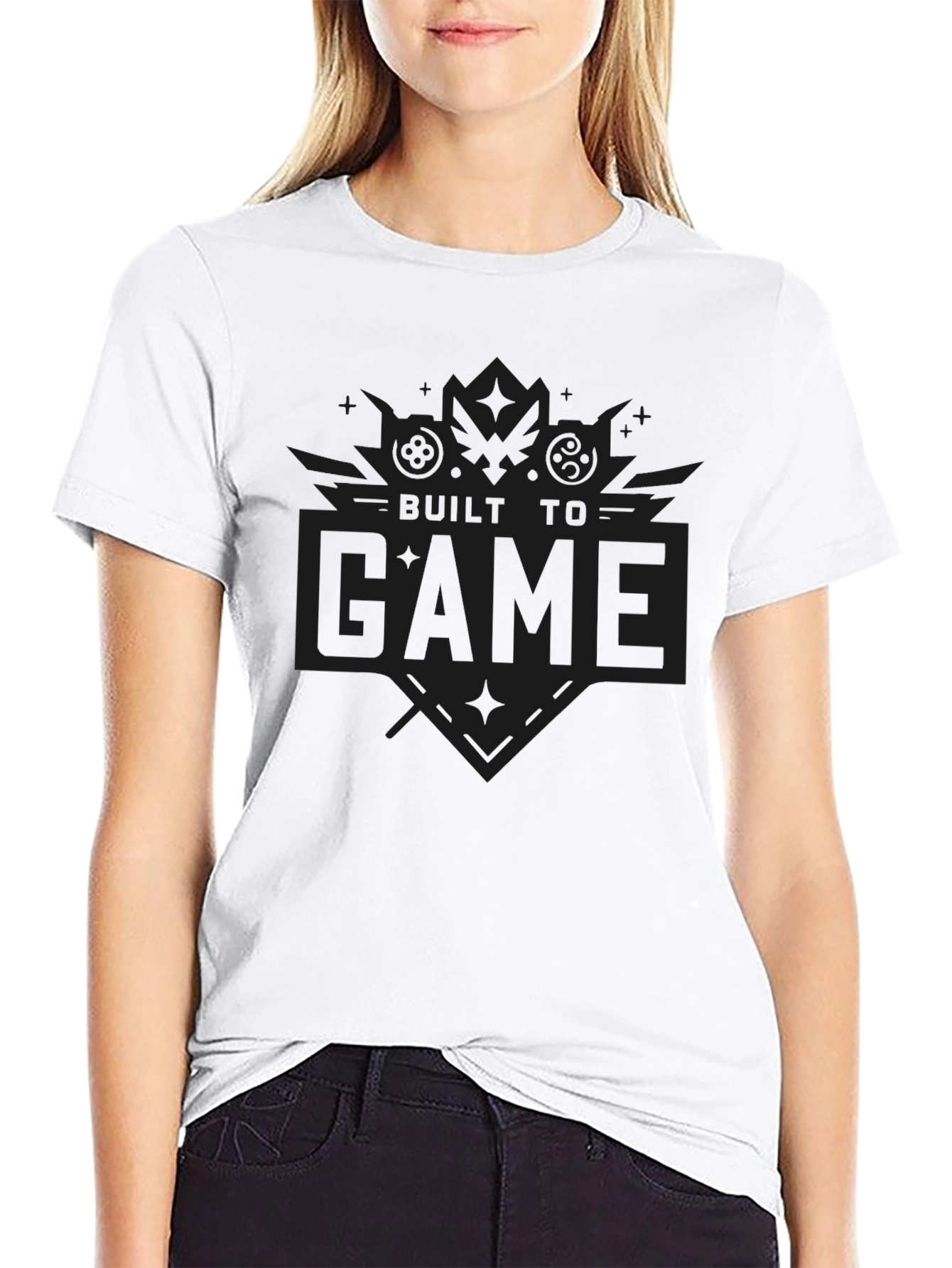 Built to Game Graphic Tee - Gamer T-Shirt