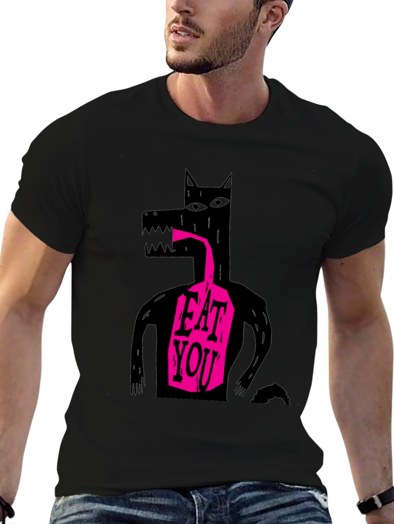Eat You Graphic Print T-Shirt