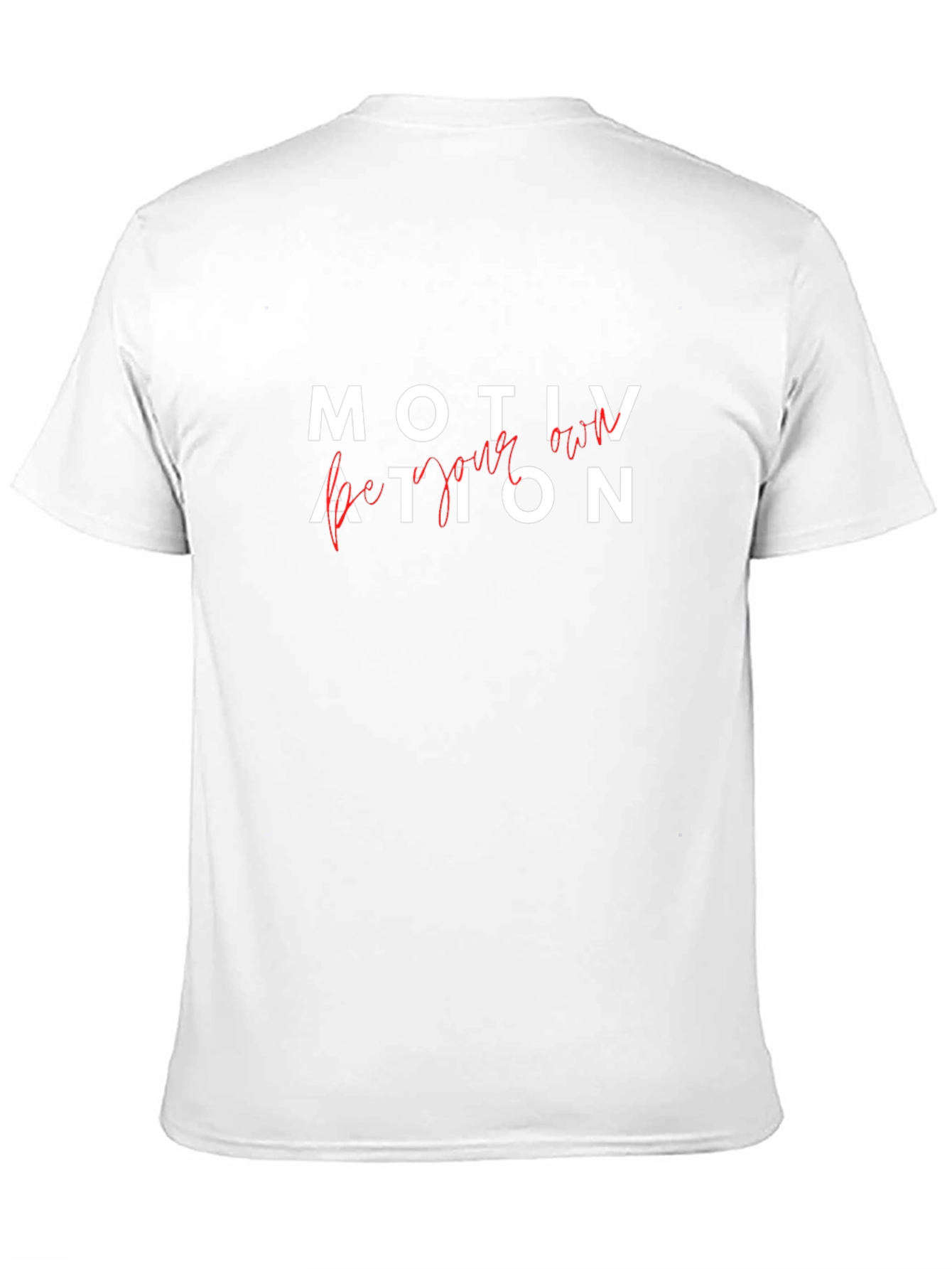 Motivational Black T-Shirt: Be Your Own