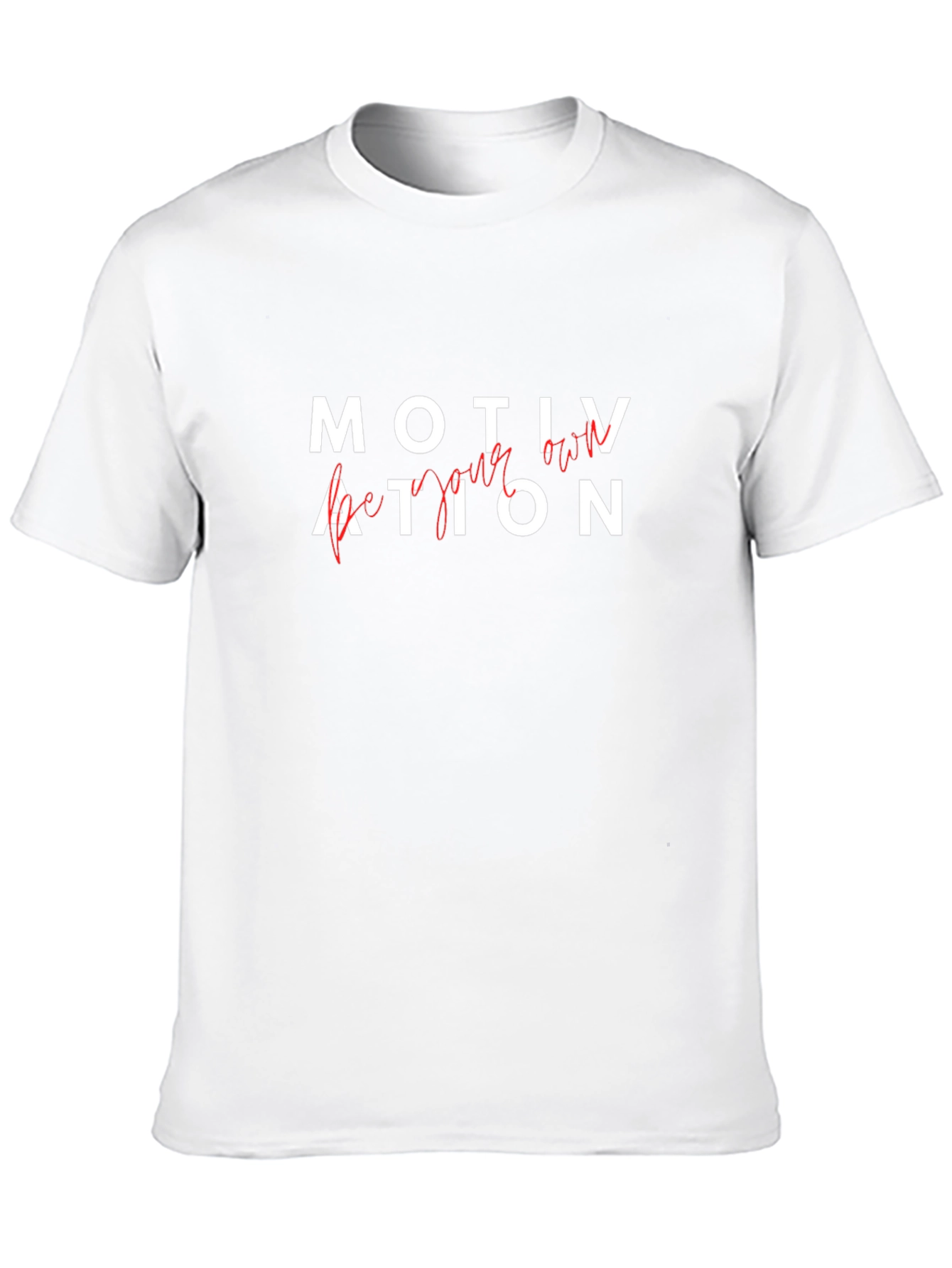 Motivational Black T-Shirt: Be Your Own