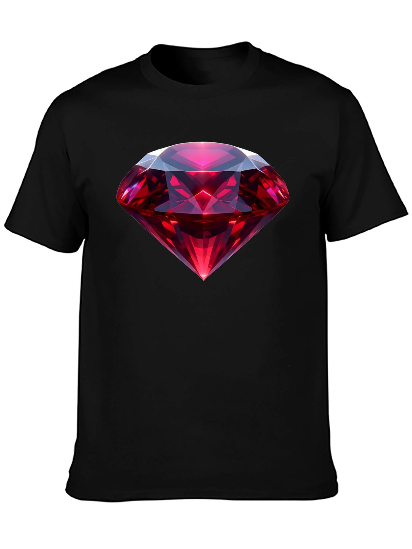 Ruby Gem Graphic Tee - Black