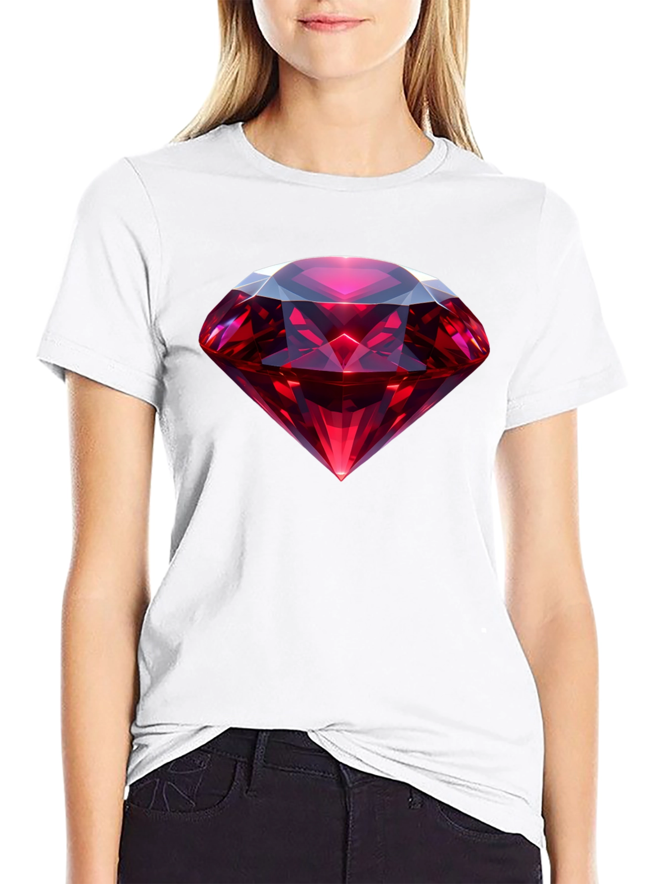 Ruby Gem Graphic Tee - Black