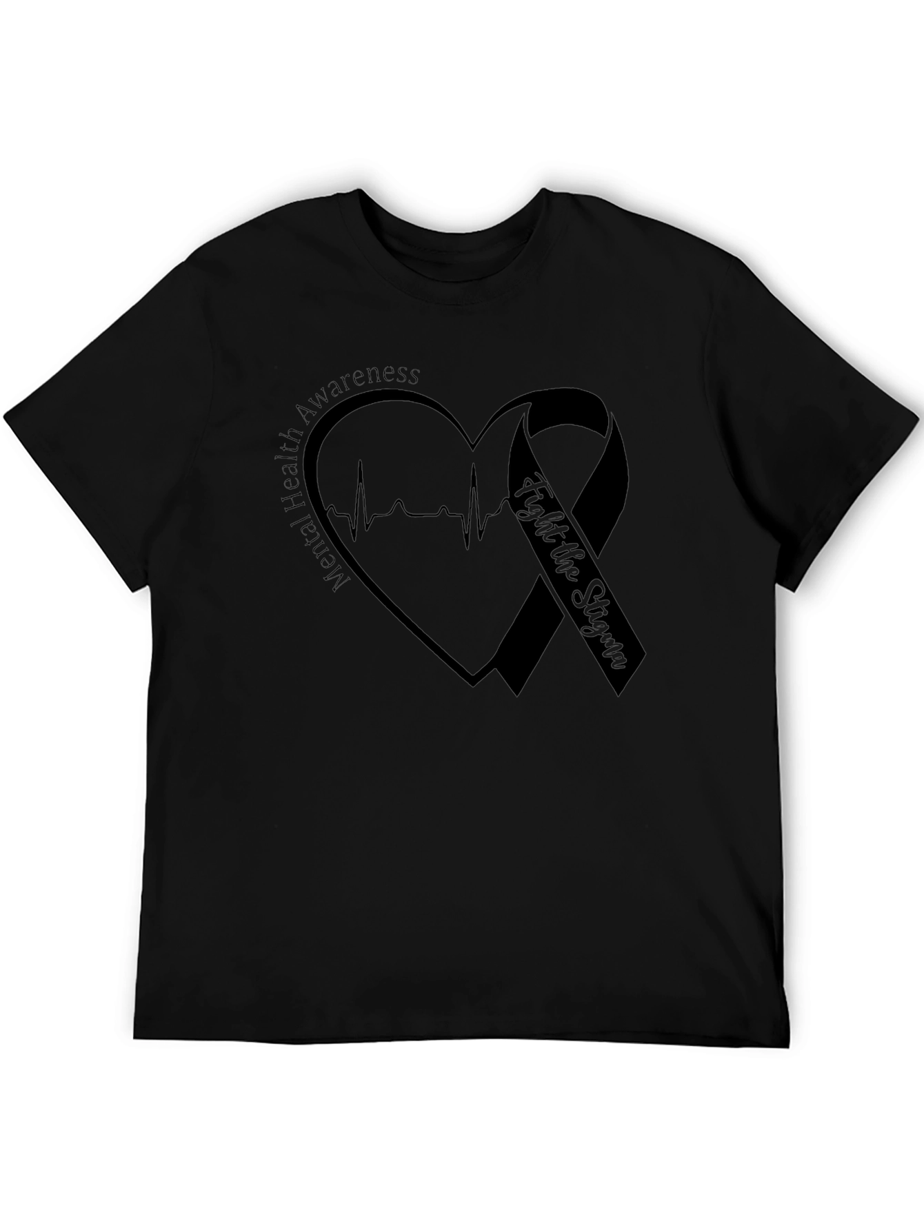 Mental Health Awareness T-Shirt - Fight the Stigma