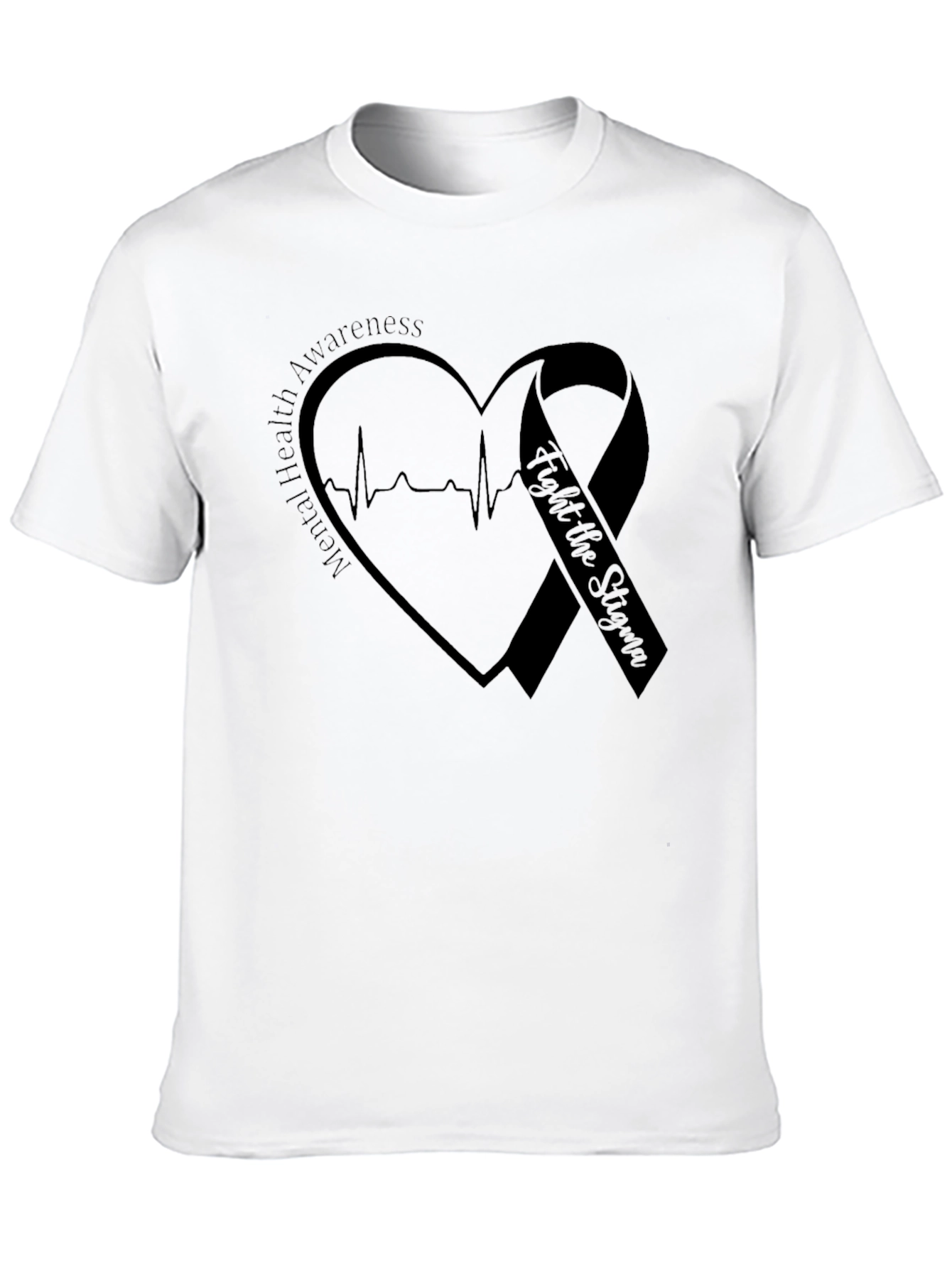 Mental Health Awareness T-Shirt - Fight the Stigma
