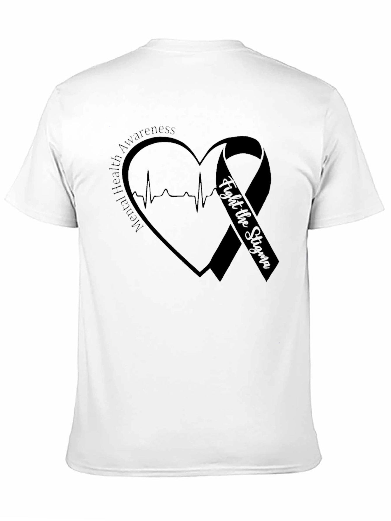 Mental Health Awareness T-Shirt - Fight the Stigma